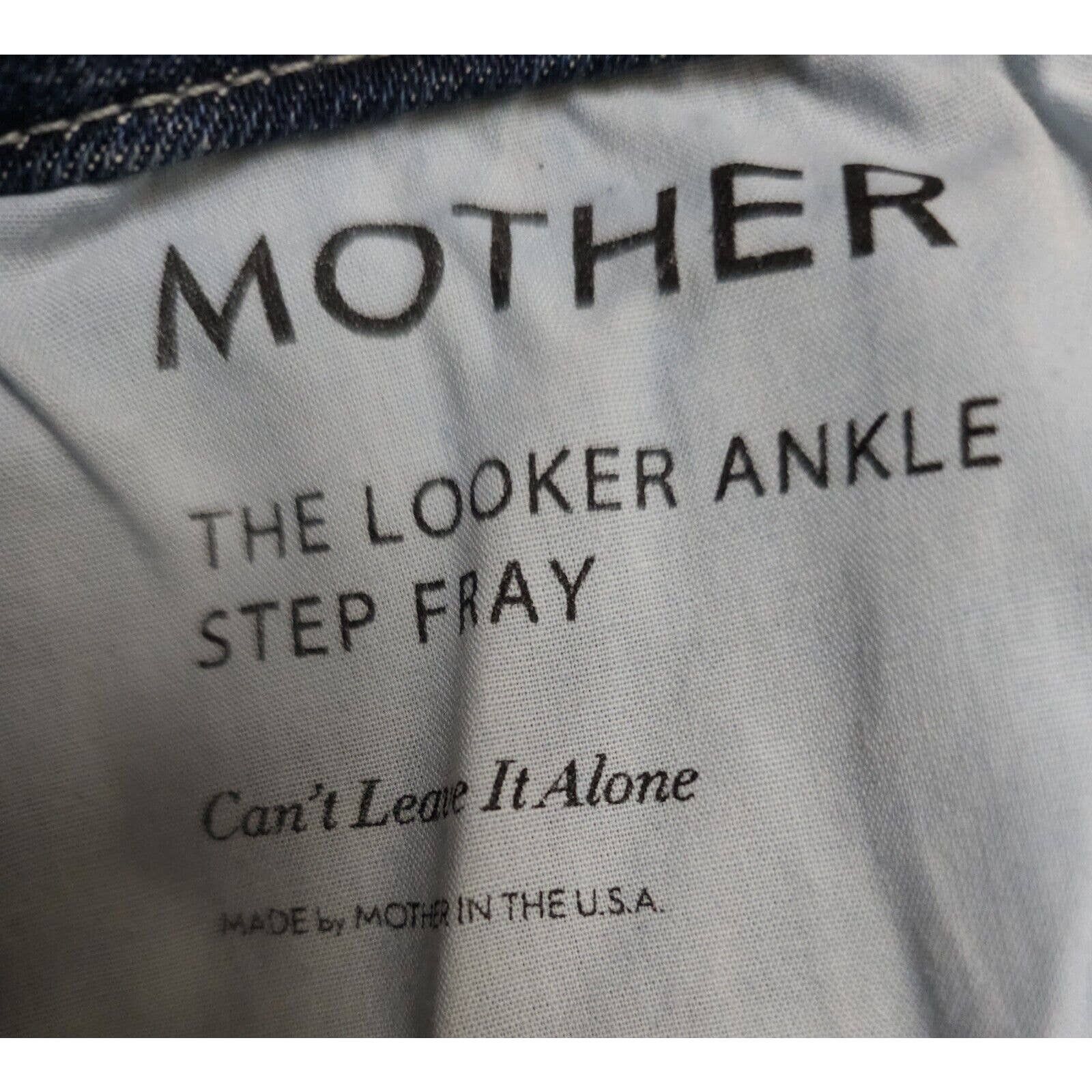 Mother The Looker Ankle Step Fray Can’t Leave It Alone 24