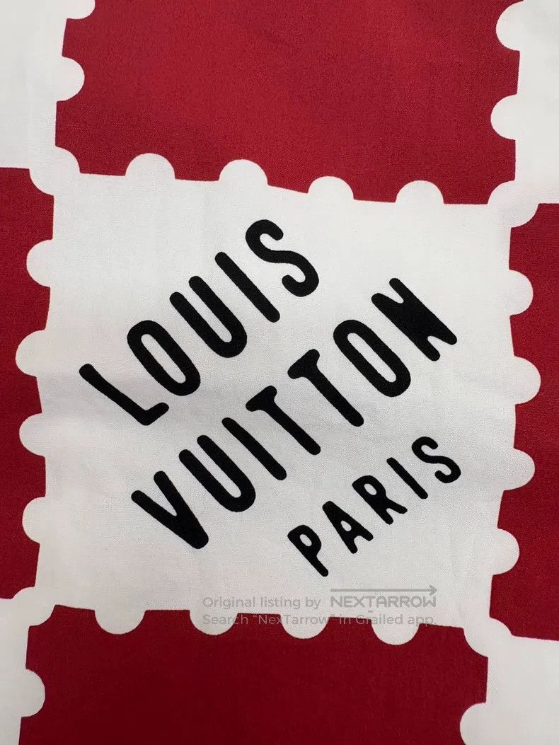 Louis Vuitton Louis Vuitton Red and white checkerboard short-sleeve shir Size US XS / EU 42 / 0 - 4 Thumbnail