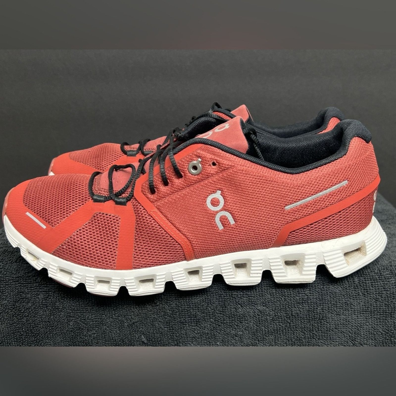 On Running Shoes Womens Size Cloud Burgundy Sneakers