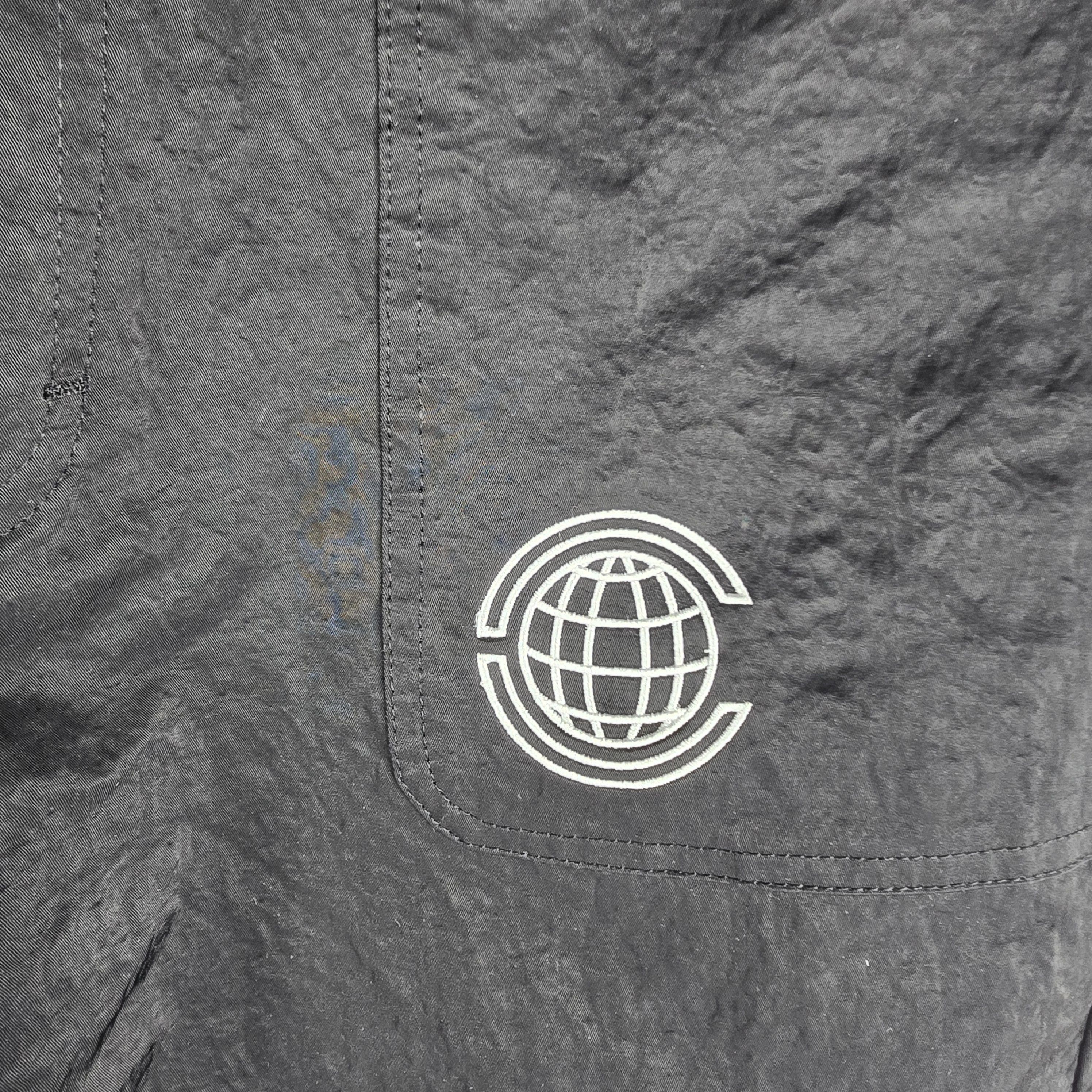 CLOT Clottee By Clot Mens Medium Black Globe Cargo Pants Size US 30 / EU 46 - 5 Thumbnail