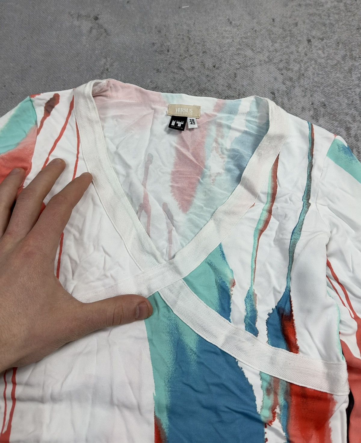 Other Vintage Versace blouse Size M / US 6-8 / IT 42-44 - 7 Thumbnail