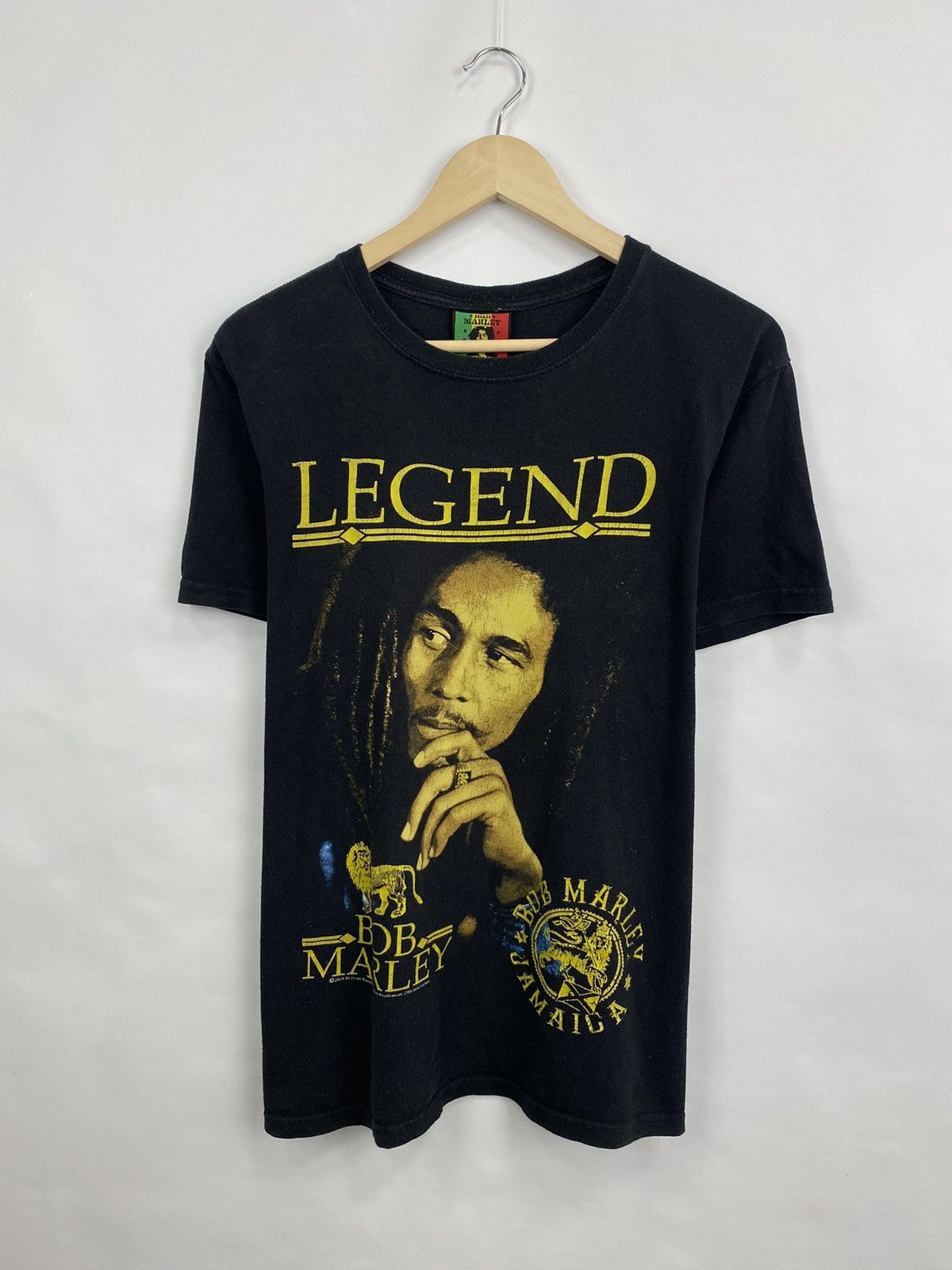 Bob Marley 🇯🇲 Vintage 2005 Bob Marley Legend Rastafari Haile Selassie Size US M / EU 48-50 / 2 - 2 Thumbnail