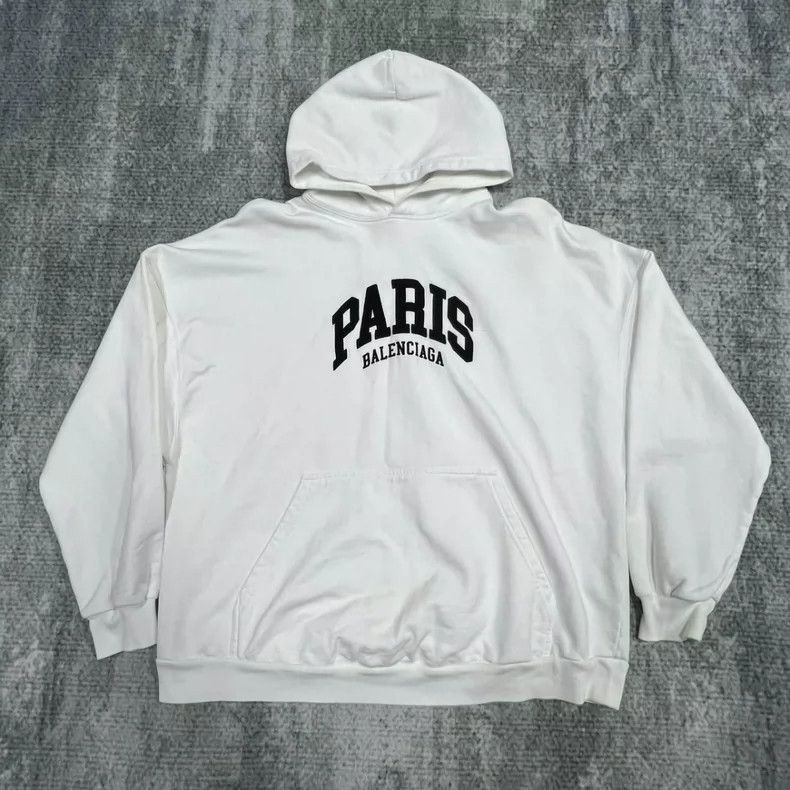 Balenciaga Balenciaga Sweatshirt White Size US S / EU 44-46 / 1 - 1 Thumbnail