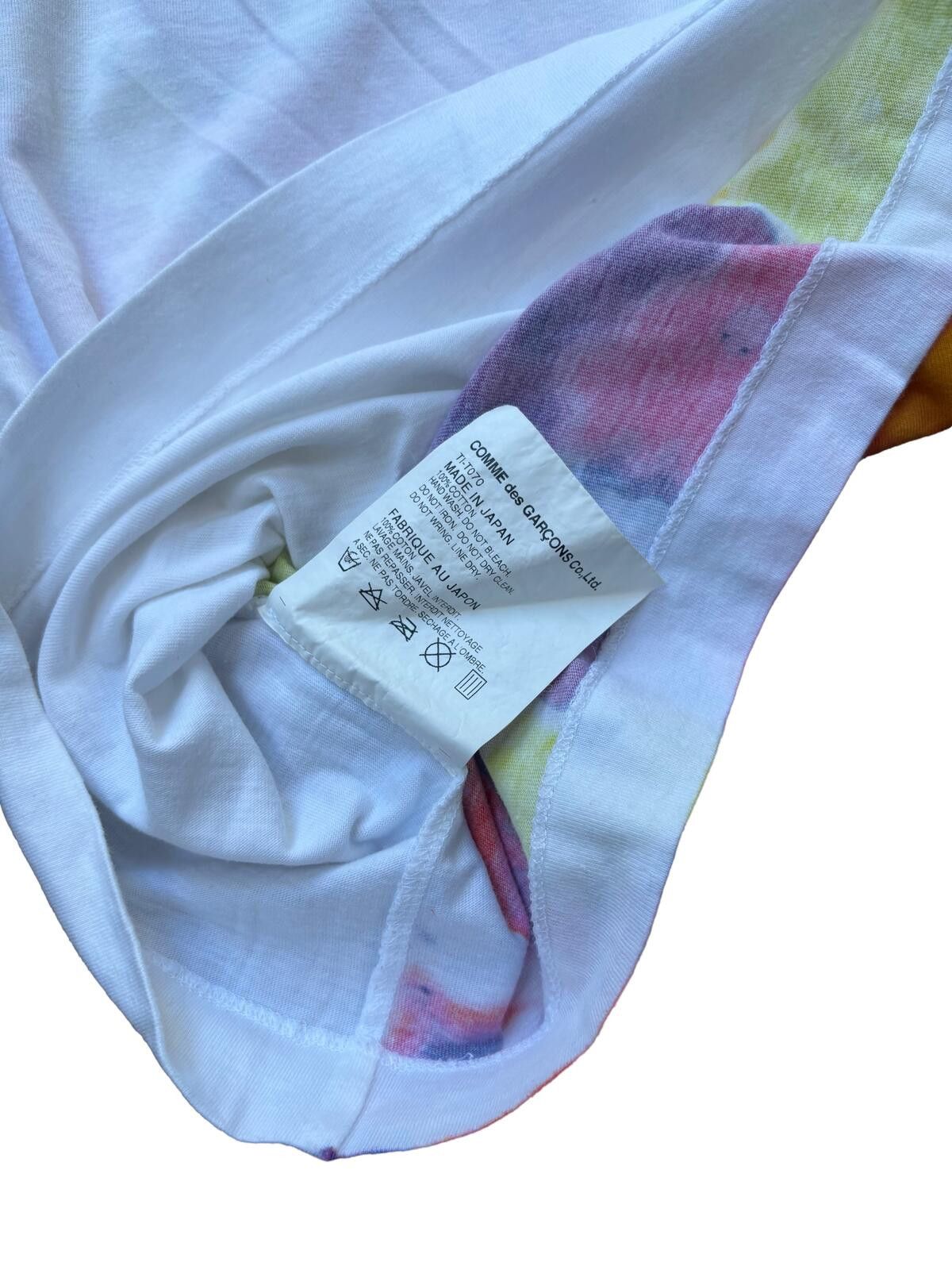 Comme des Garcons Tricot CDG Graphic Print Tee Multicolour S Size S / US 4 / IT 40 - 4 Thumbnail