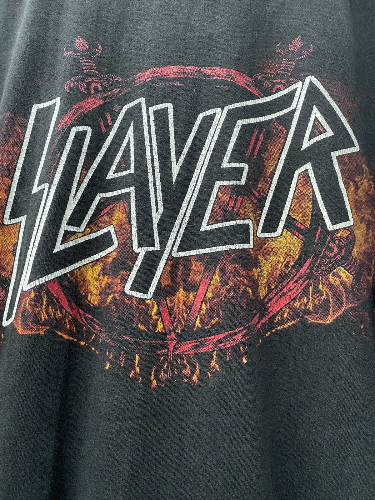 Band Tees 🔥RARE🔥 Vintage Slayer root of all evil beatles nirvana tee Size US L / EU 52-54 / 3 - 4 Thumbnail