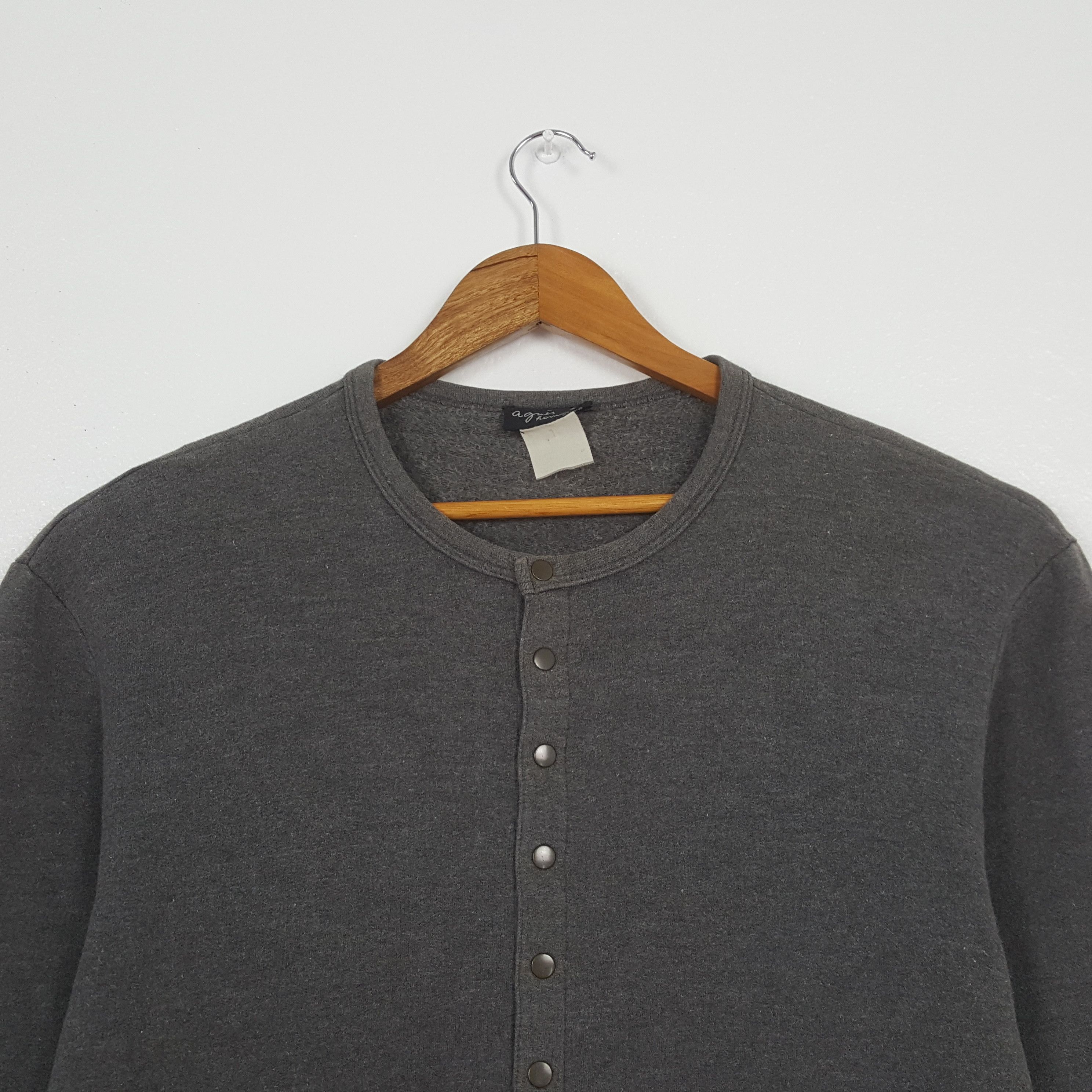 agnes b. Vintage Agnes Paris Fashion Brand Sweatshirt C304N3 Size L / US 10 / IT 46 - 2 Thumbnail