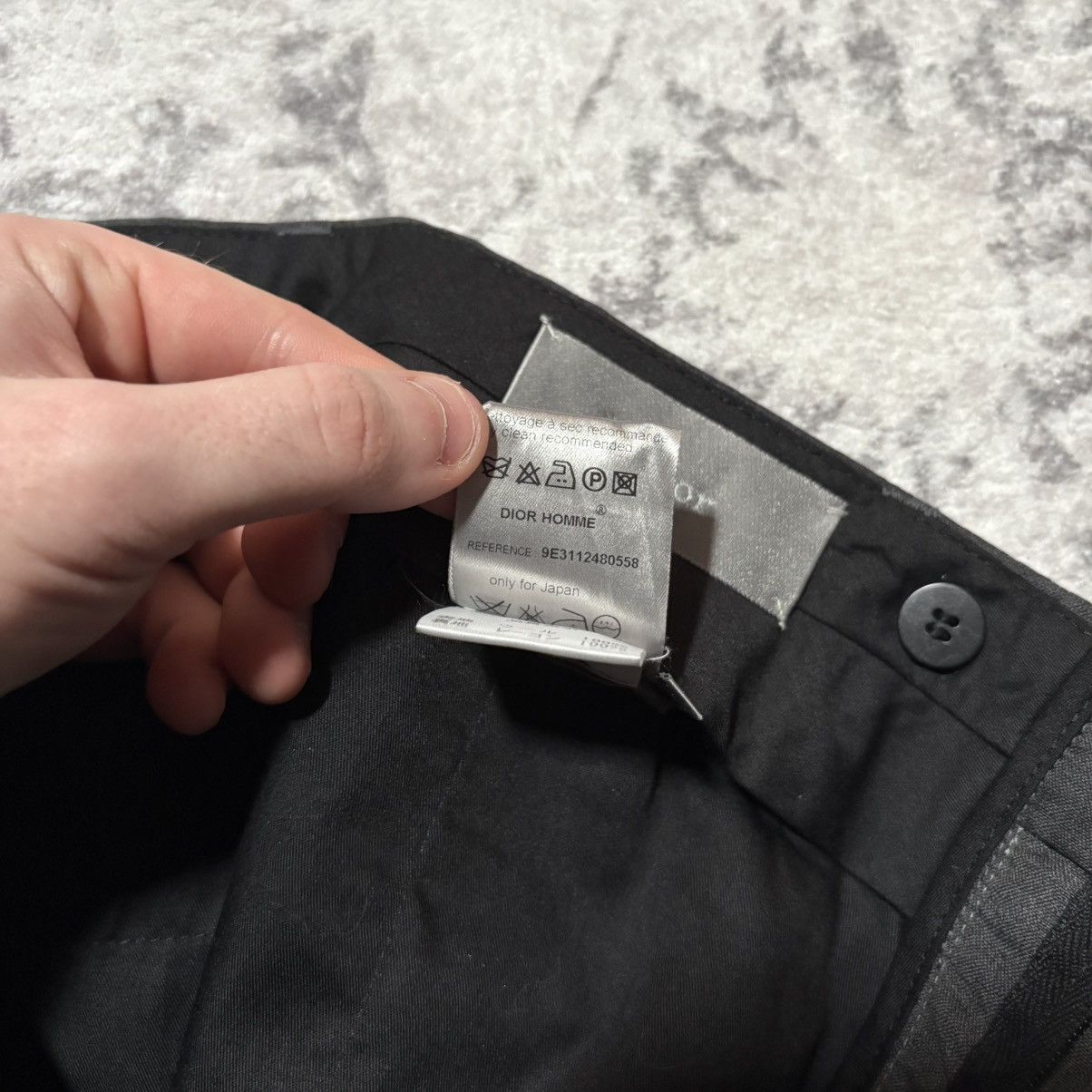 Dior Dior Homme SS09 Planisphère Pleated Zipper Pocket Trousers Size 44R - 6 Thumbnail