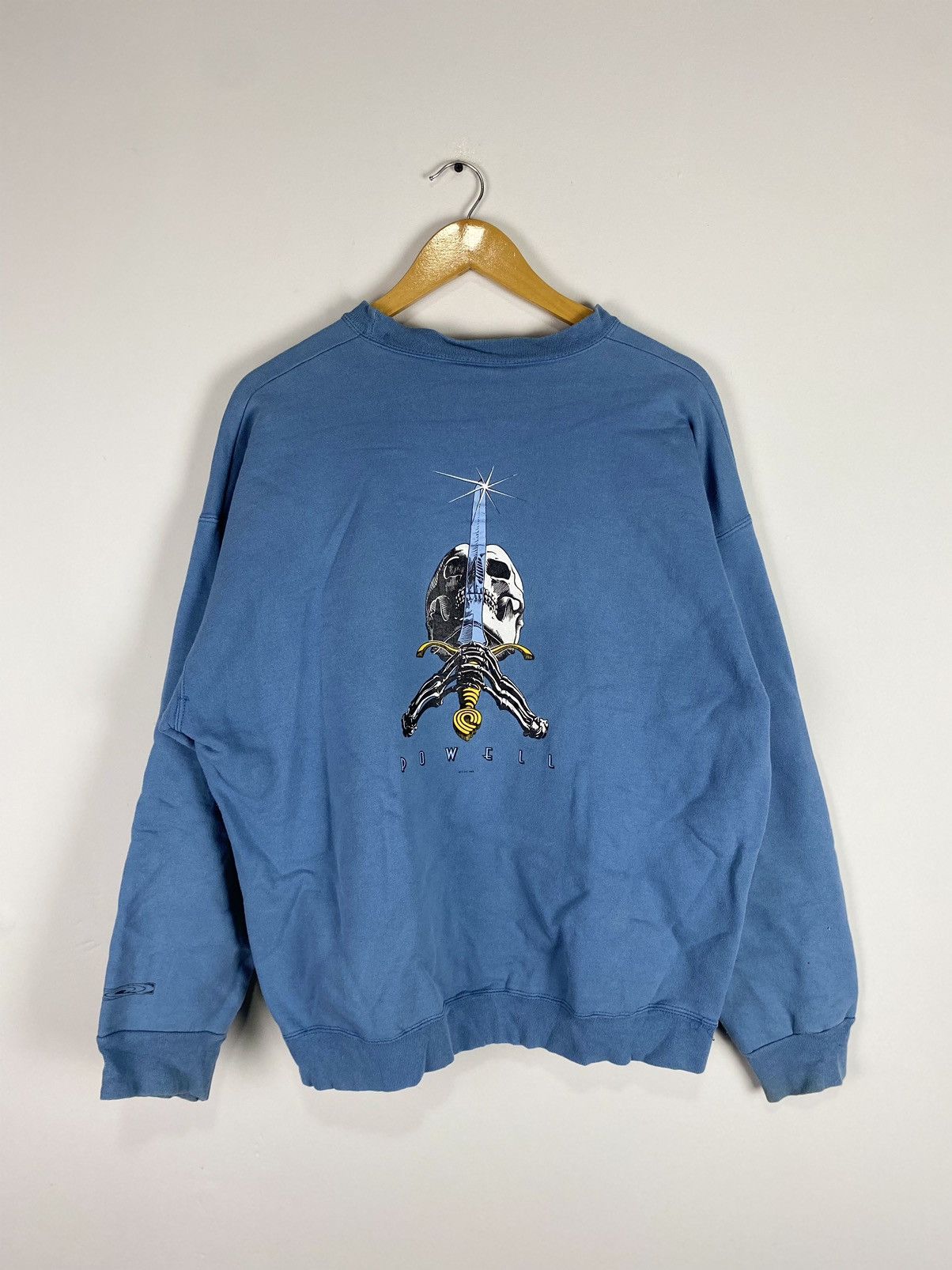 Image of Powell Peralta x Vintage Vtg90’S Powell in Light Blue, Men's (Size XL)