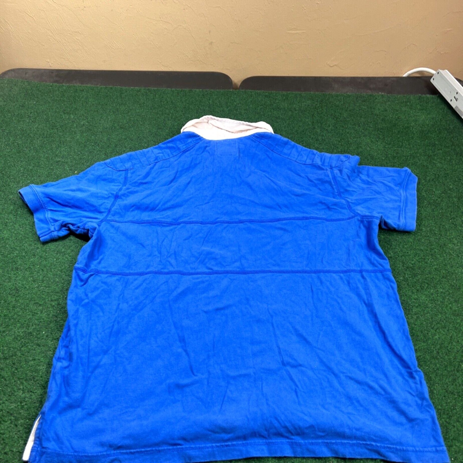 Ocean Pacific Vntage Ocean Pacific OP Polo Blue Shirt Mens Med Size US XL / EU 56 / 4 - 7 Thumbnail