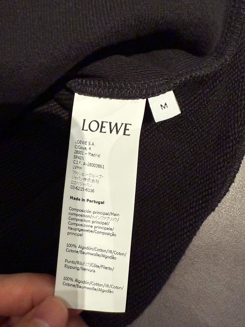 Loewe LOEWE Qiqiao cotton embroidered hooded pulley hoodie Size M / US 6-8 / IT 42-44 - 6 Thumbnail