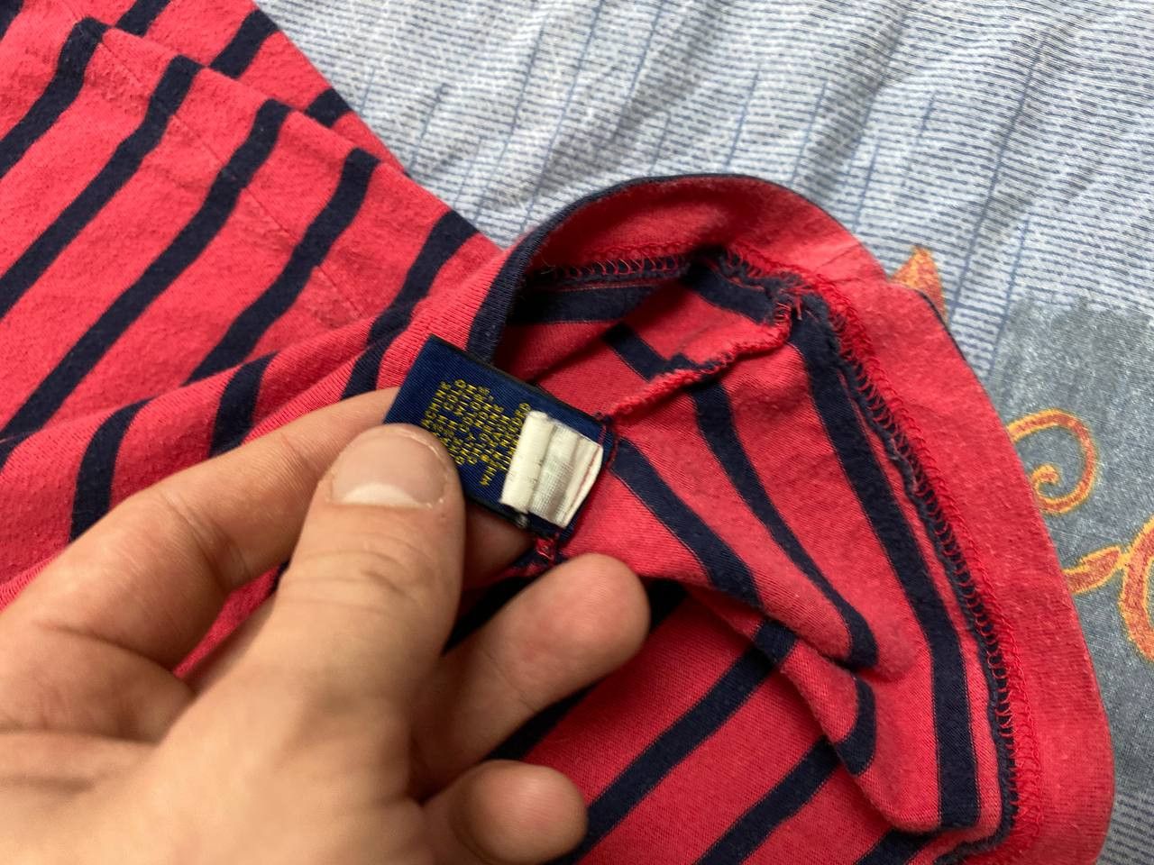 Polo Ralph Lauren Polo Ralph Lauren Striped T-Shirt Size US L / EU 52-54 / 3 - 9 Thumbnail