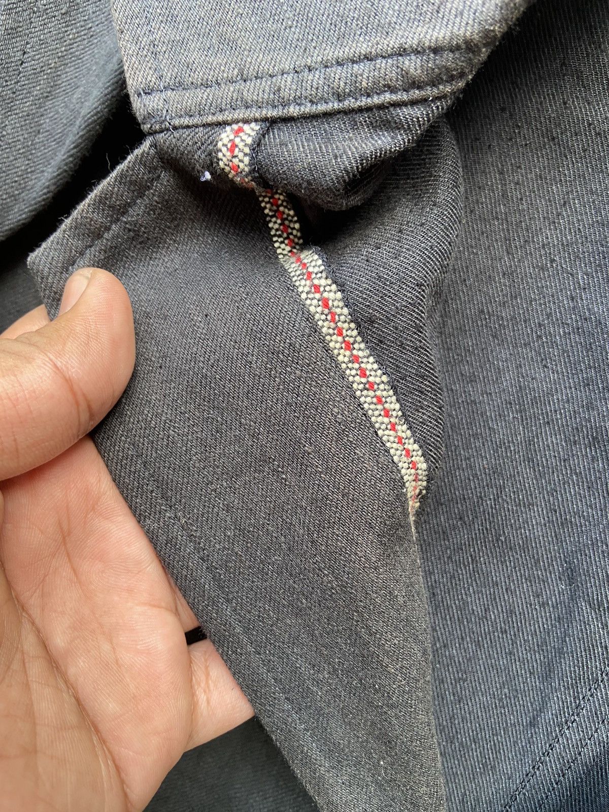 Yohji Yamamoto 2000s Y’s for Men Yohji Yamamoto ‘Selvedge’ Work Jacket Size US M / EU 48-50 / 2 - 3 Thumbnail