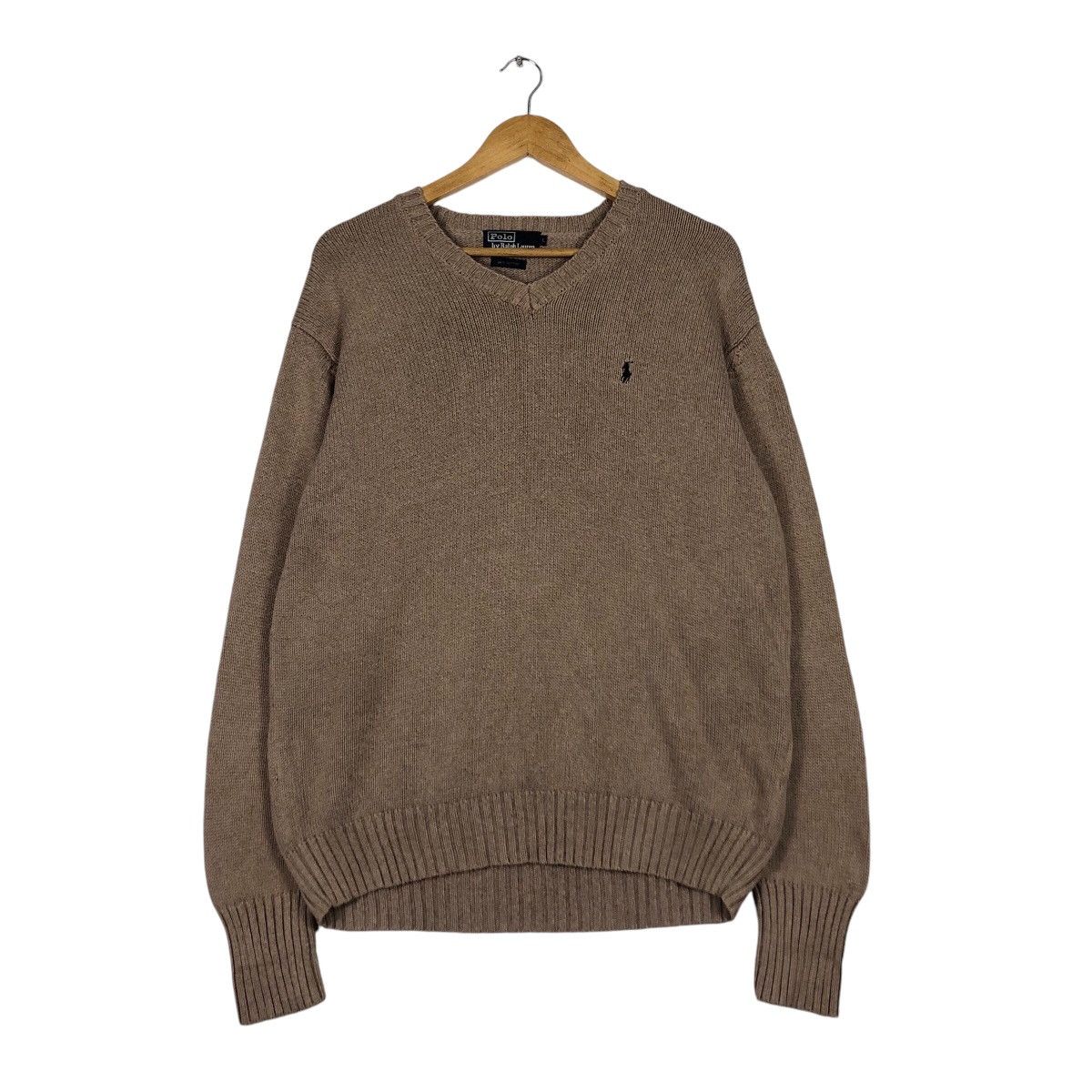 Polo Ralph Lauren × Vintage Polo Ralph Lauren Pullover Fleece Sweatshirt Rare Medium Size US M / EU 48-50 / 2 - 1 Thumbnail
