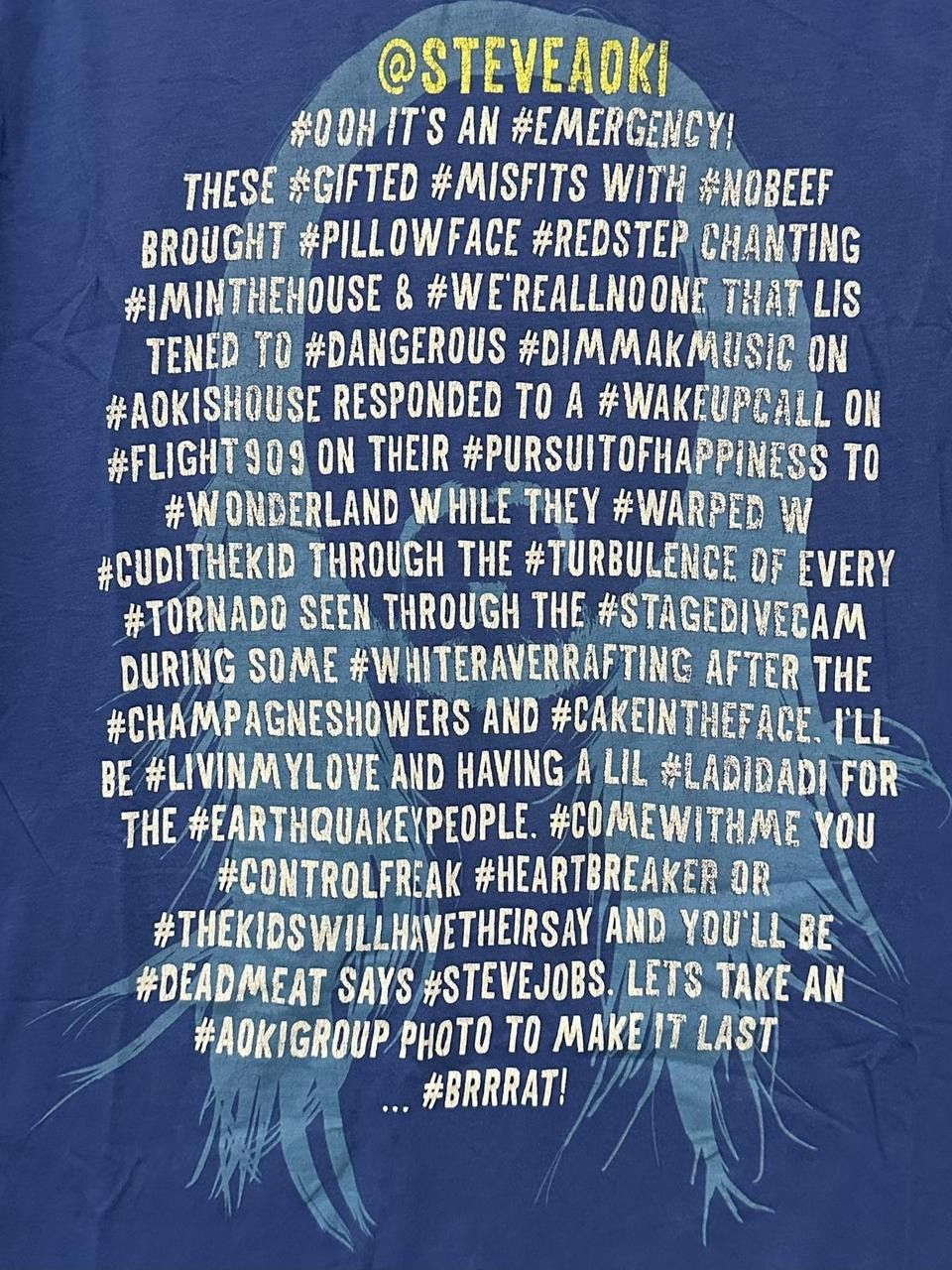Other DJ Steve Aoki Dim Mak Hashtag Shirt Size US L / EU 52-54 / 3 - 2 Thumbnail