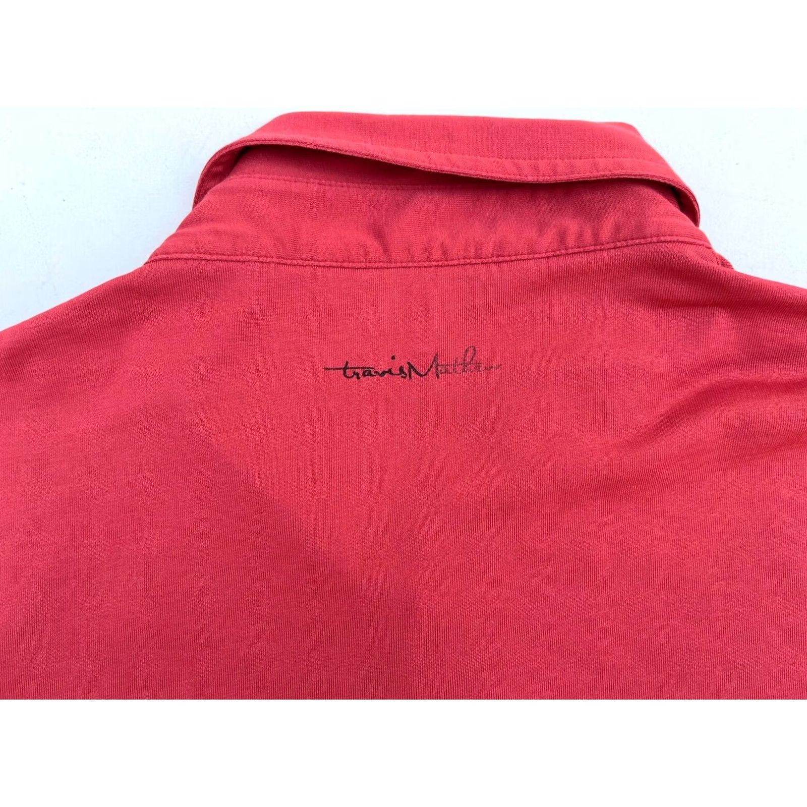 TravisMathew Travis Mathew Polo Shirt Men’s XL Red Short Sleeve Collared Golf Casual Shirt Size US XL / EU 56 / 4 - 4 Thumbnail