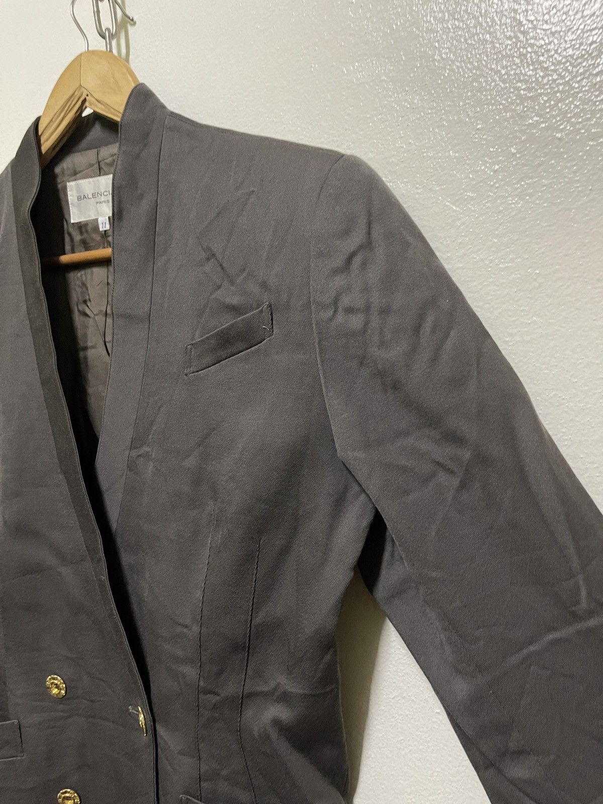 Balenciaga × Vintage Balenciaga Paris Jacket Size L / US 10 / IT 46 - 4 Thumbnail