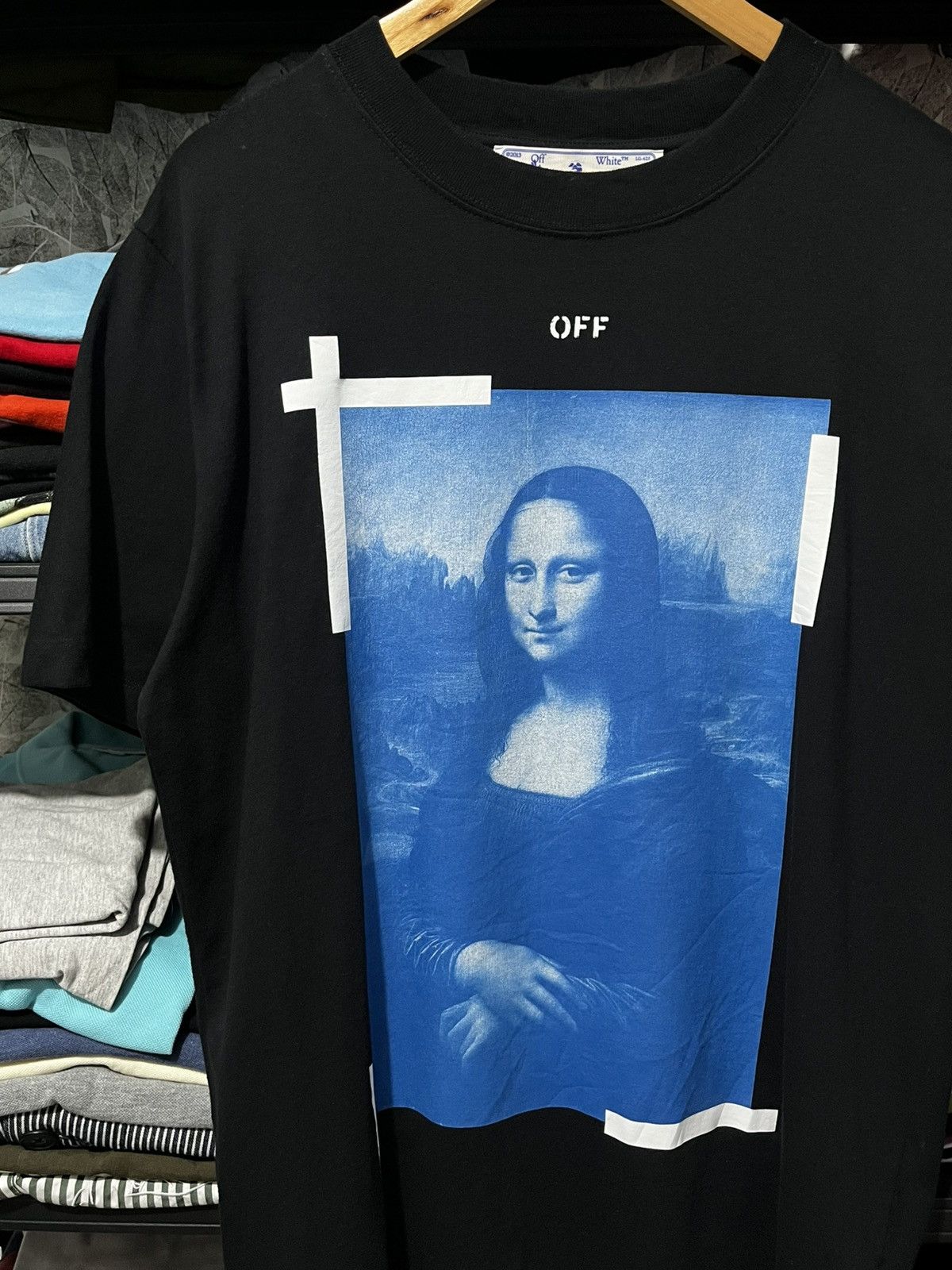 Off-White Off-White Mona Lisa Short Sleeve T-Shirt Size US L / EU 52-54 / 3 - 2 Thumbnail