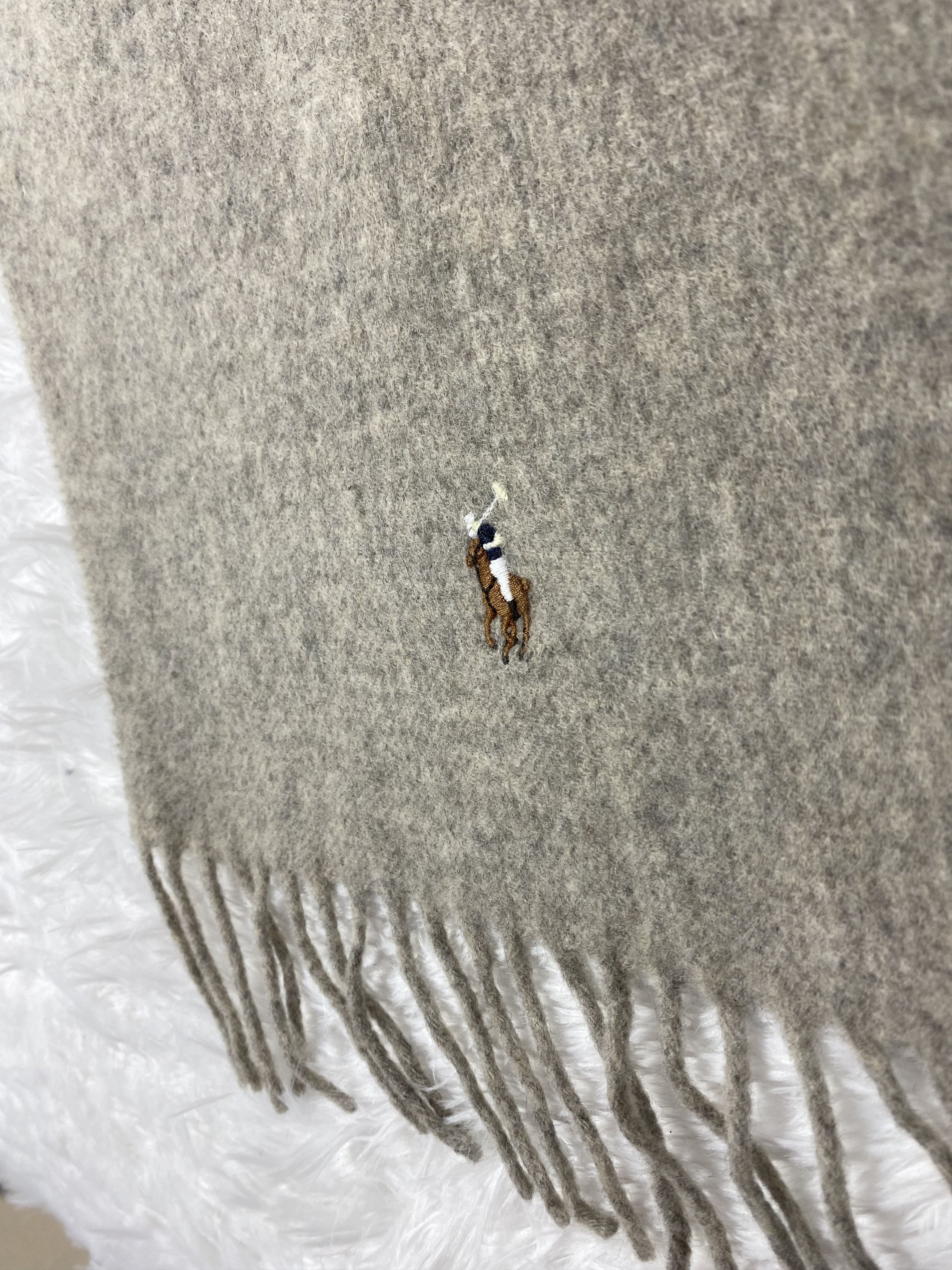 Polo Ralph Lauren Vintage Polo Ralph Lauren Scarf / Muffler Neckwear PM0023 Size ONE SIZE - 4 Thumbnail