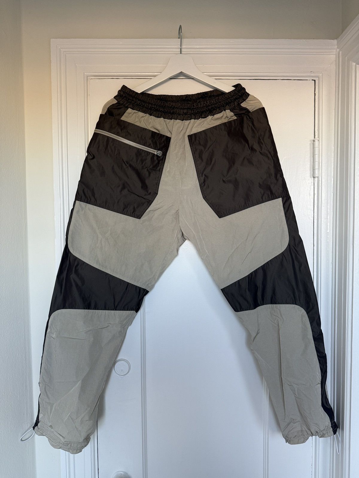 パンツ ARNAR MAR JONSSON 21SS TRACK TROUSERS ARNAR MAR JONSSON Pants (Other) BlackxGray L 2200493459110