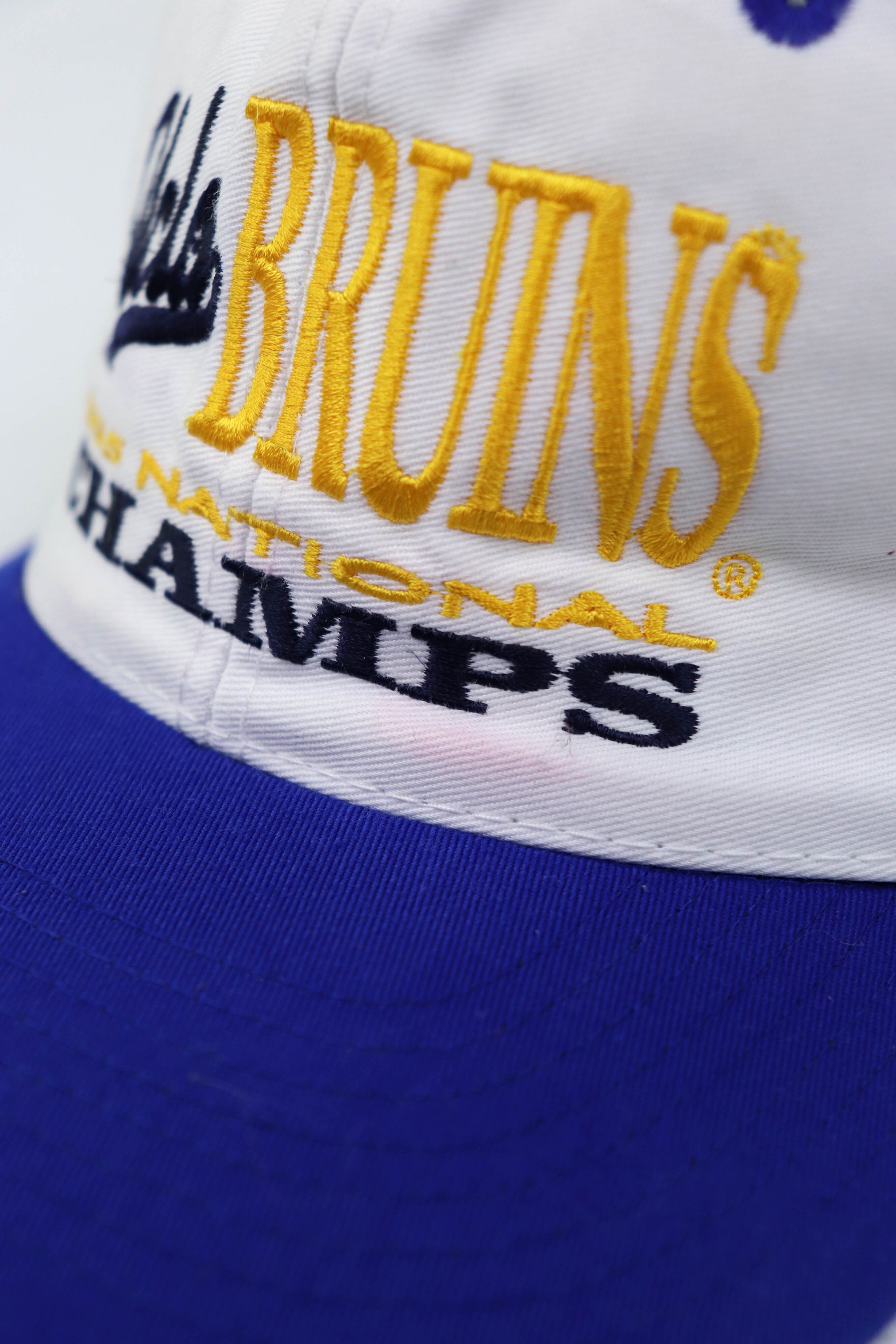 NCAA 90s Vintage UCLA Bruins '95 National NCAA Seattle Cap Size ONE SIZE - 8 Thumbnail