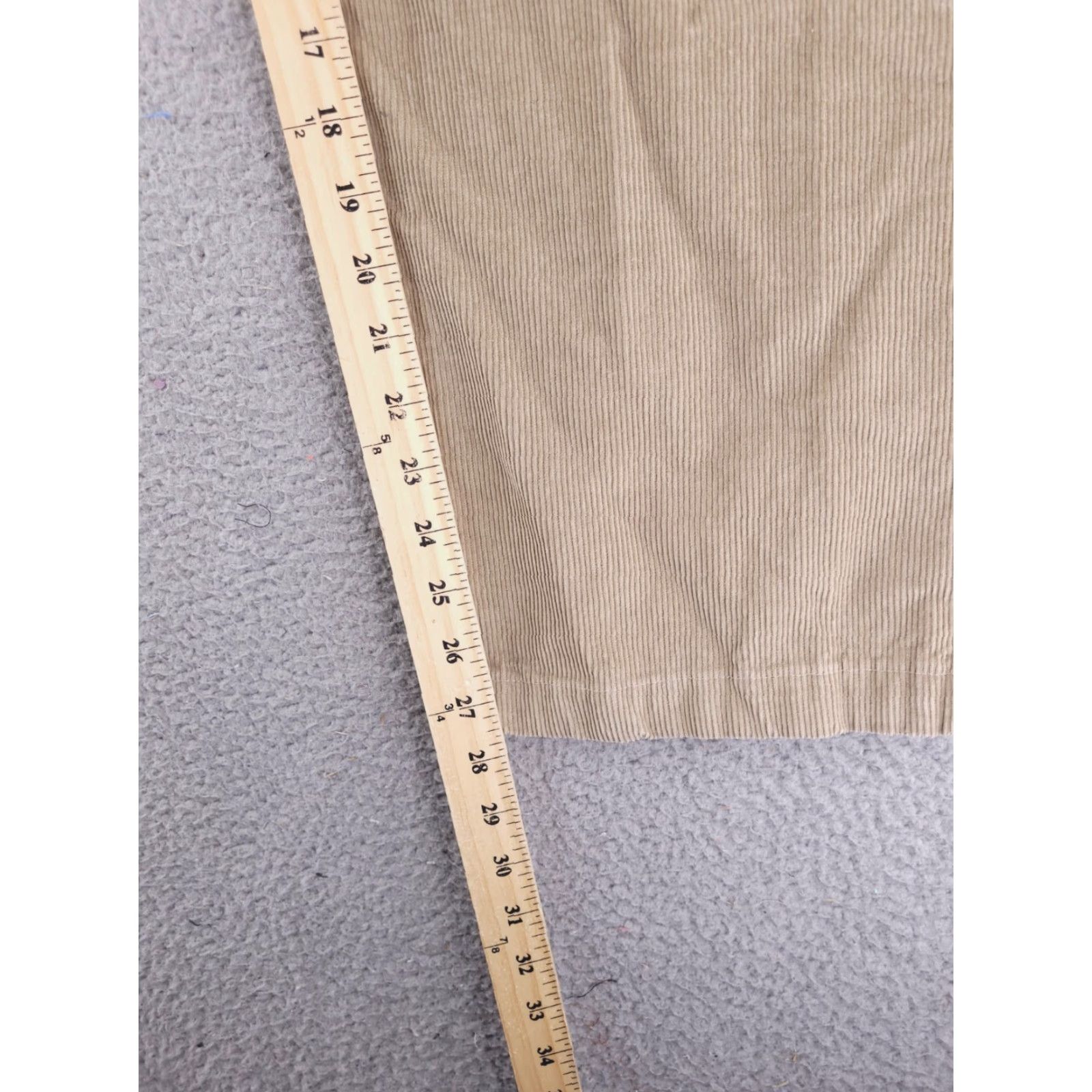 Izod IZOD Pants Mens 40x27 Brown Corduroy Cotton Relaxed Fit Chino Size US 40 / EU 56 - 7 Thumbnail