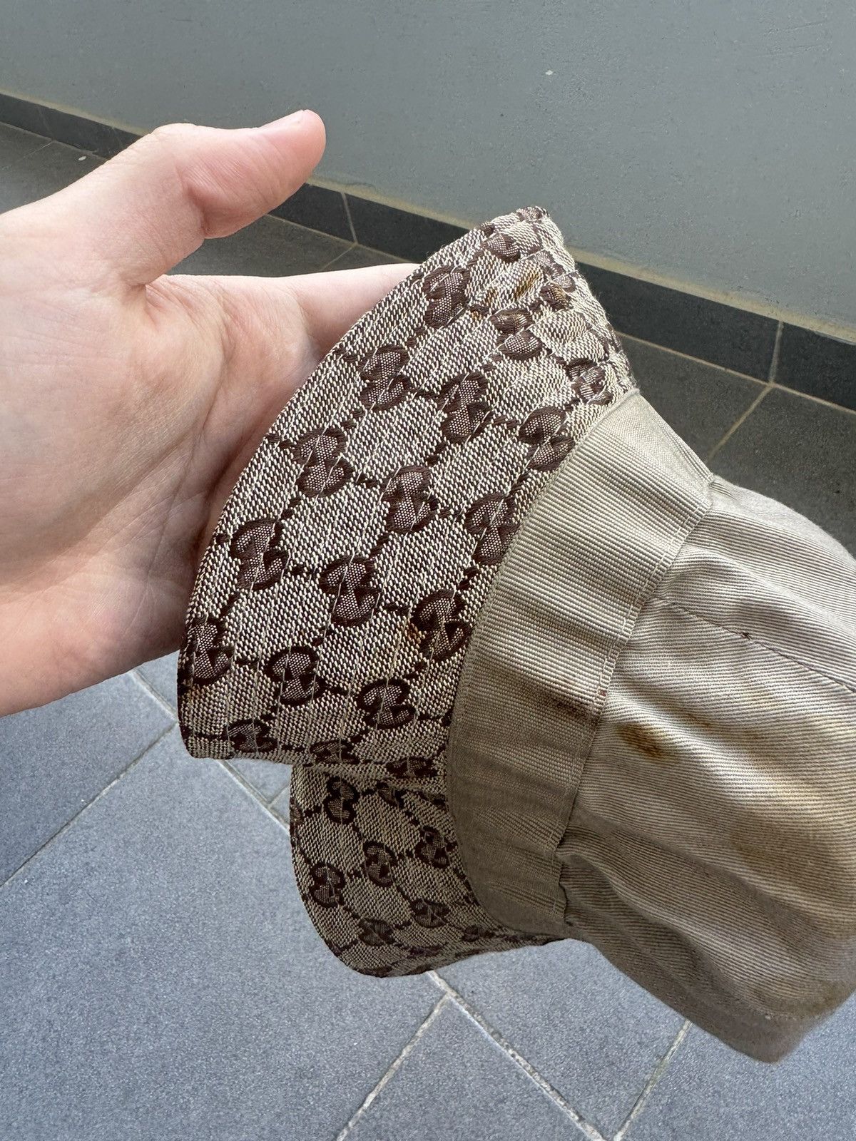 Gucci Vintage Gucci monogram bucket hat Size ONE SIZE - 7 Thumbnail