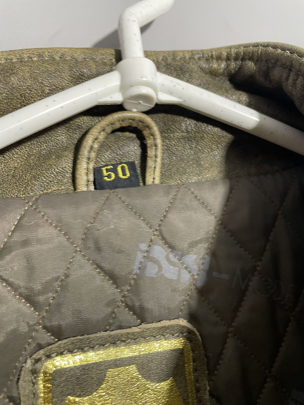 Japanese Brand × Vintage Vintage IXS Leather MA-1 style Bomber Jacket Avant Gard Size US M / EU 48-50 / 2 - 19 Thumbnail