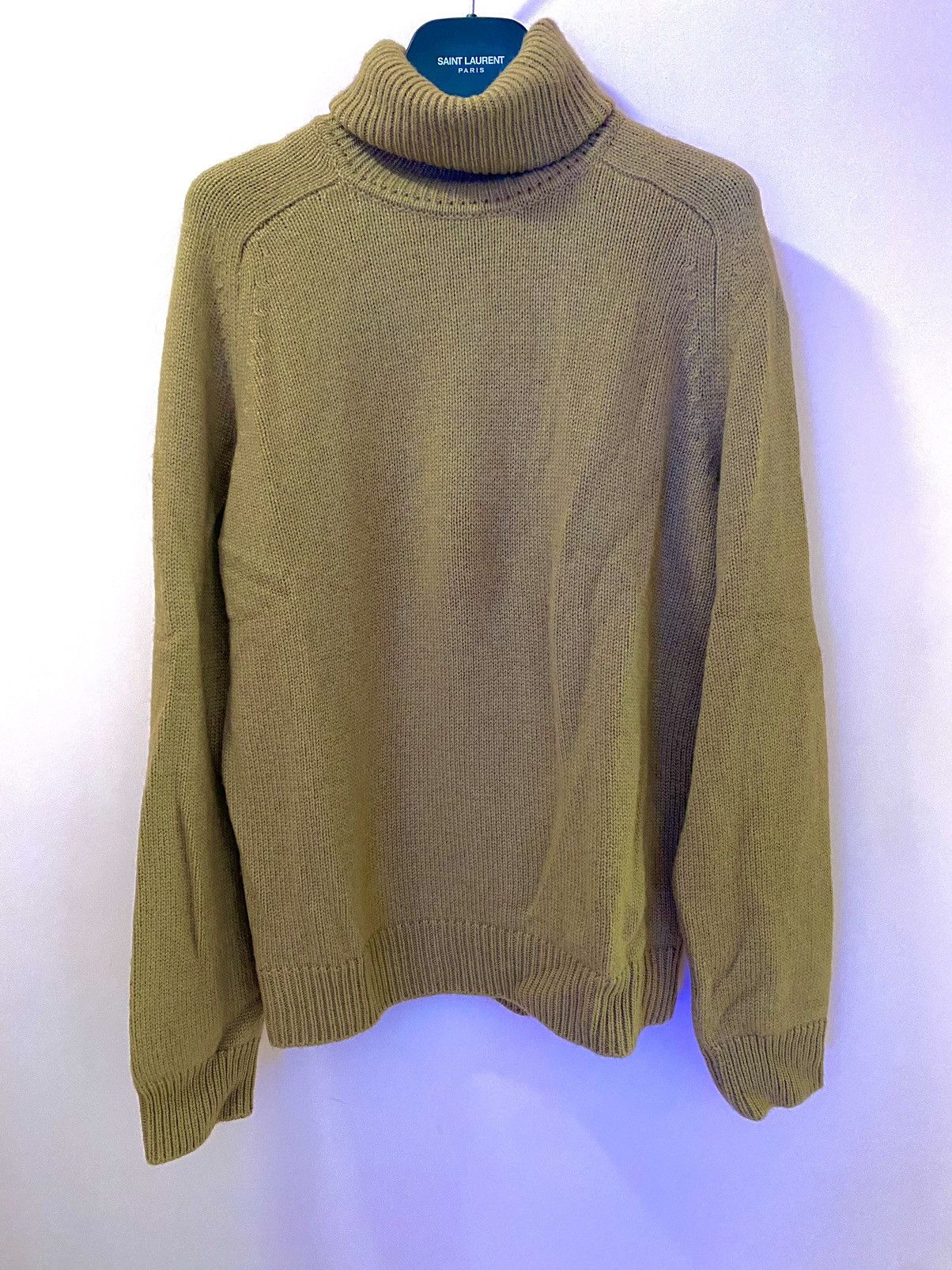 Saint Laurent Paris Saint Laurent YSL camel hair roll neck turtleneck sweater M Size US M / EU 48-50 / 2 - 3 Thumbnail