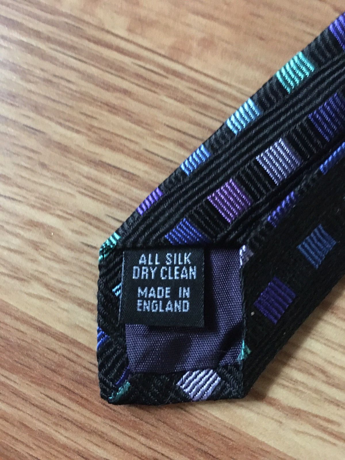 Duchamp × Duchamp London Duchamp London Square Pattern Silk Mens Tie Size ONE SIZE - 6 Thumbnail
