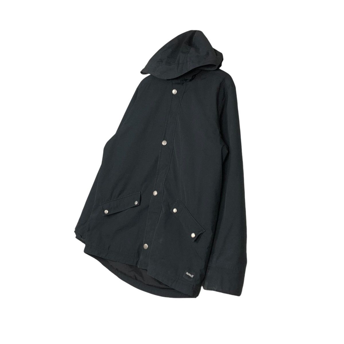 Hurley 🔥VINTAGE HUNTING JACKET ICONIC BLACK SURVIVAL HURLEY CARGO Size US M / EU 48-50 / 2 - 4 Thumbnail