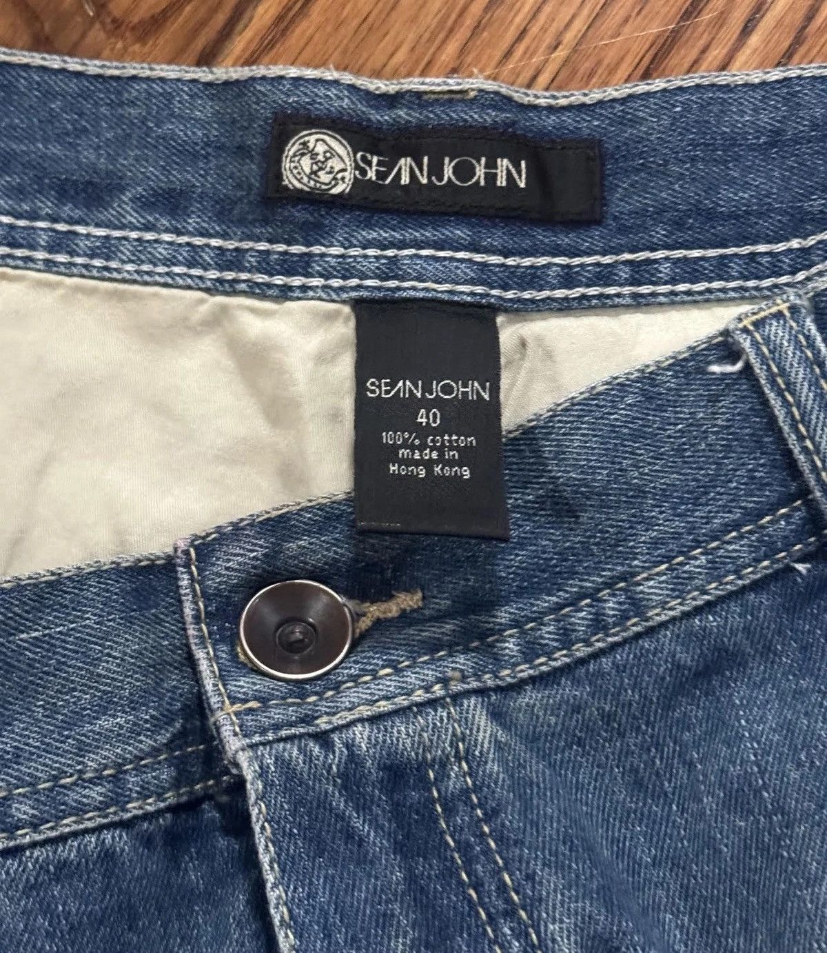 Sean John Vintage Sean John Signature Jeans (Size 40) Size US 40 / EU 56 - 4 Thumbnail