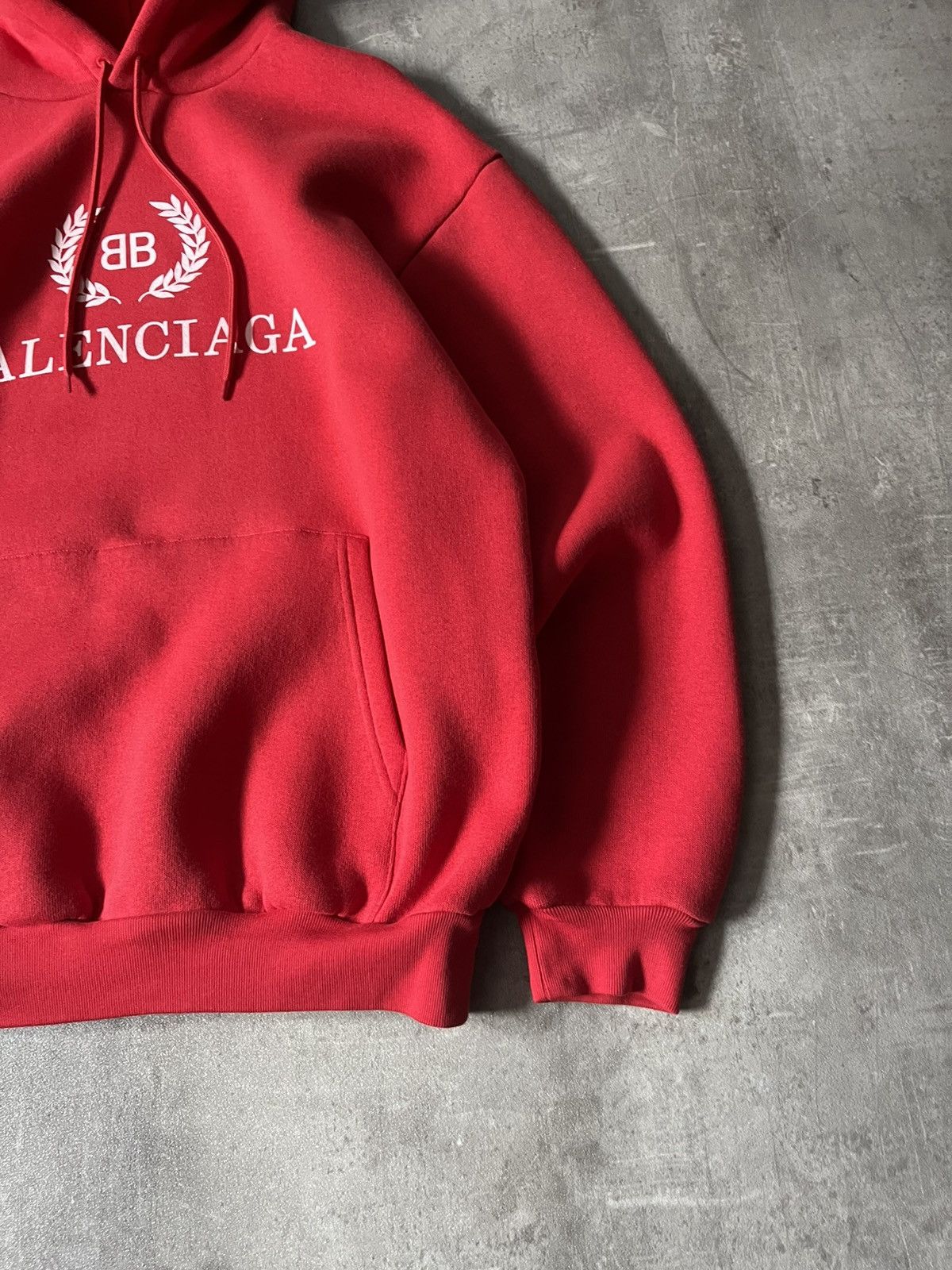 Balenciaga Balenciaga Crown red hoodie rare Size US M / EU 48-50 / 2 - 3 Thumbnail