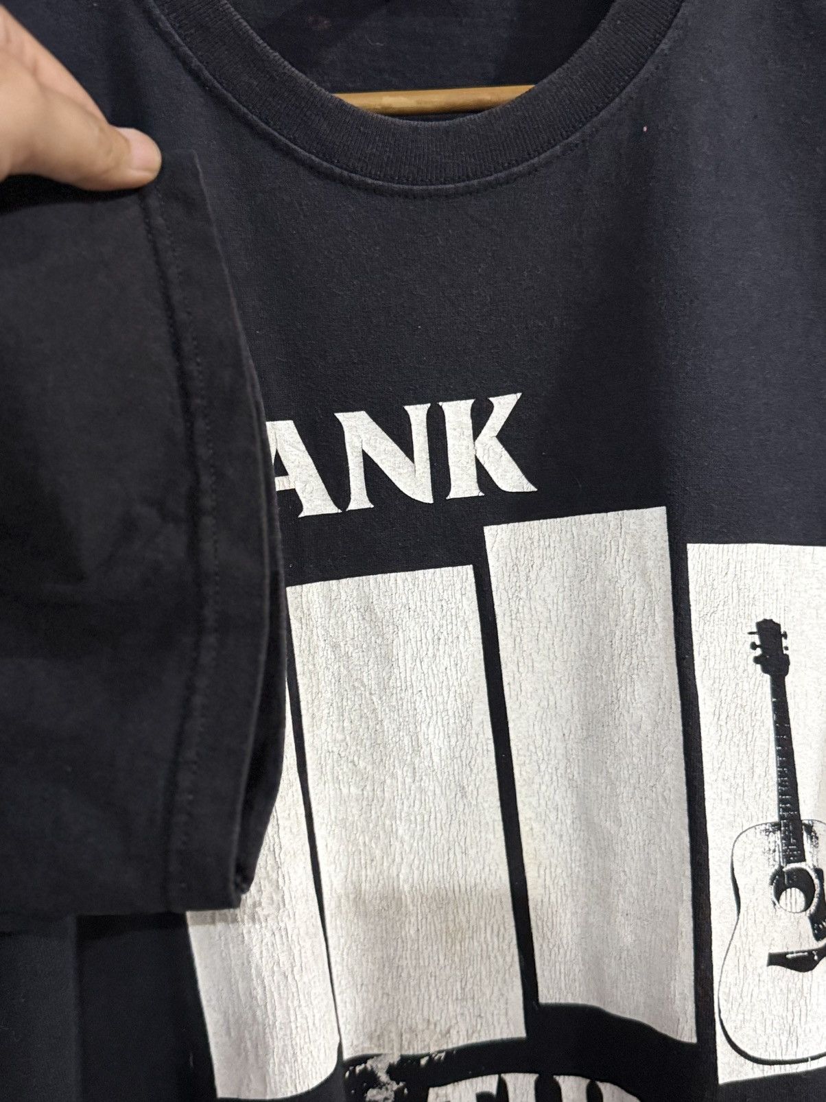 Band Tees Thrashed Paint Vintage Frank Turner English Punk Folk Singer Size US XL / EU 56 / 4 - 7 Thumbnail