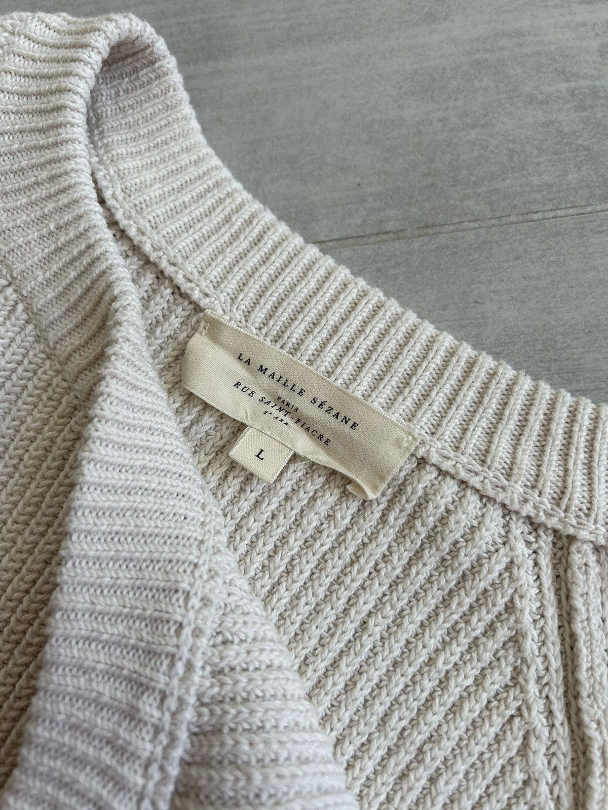 Sezane Sezane Knit Sweater Size L Made In Italy Size L / US 10 / IT 46 - 11 Thumbnail