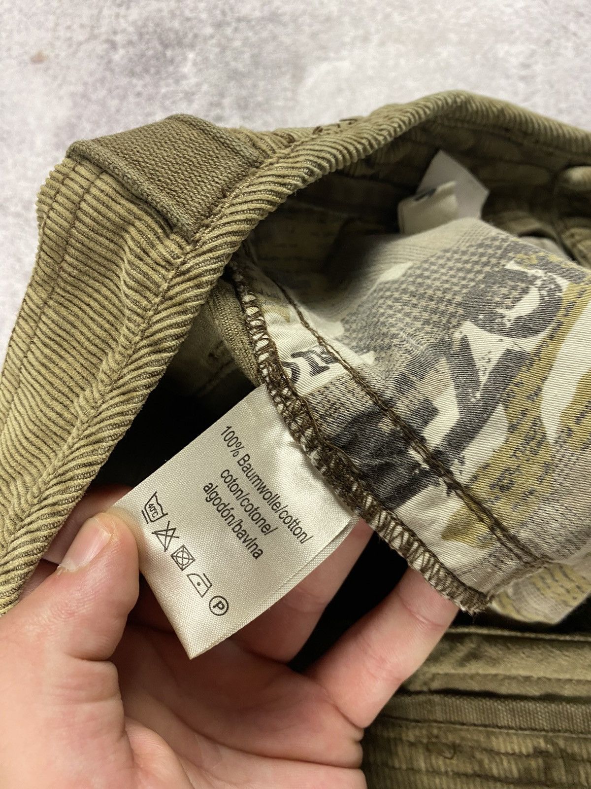 Japanese Brand Vintage Y2k Timezone Cargo Velvet pants Size US 30 / EU 46 - 7 Thumbnail