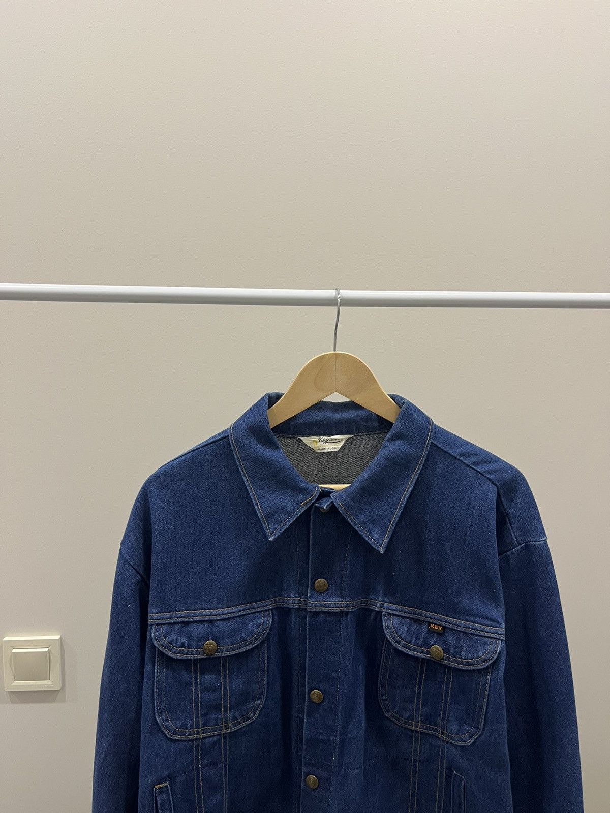 Carhartt Vintage 70s Key Imperial Workwear Jacket Thrashed Carhartt Size US M / EU 48-50 / 2 - 2 Thumbnail