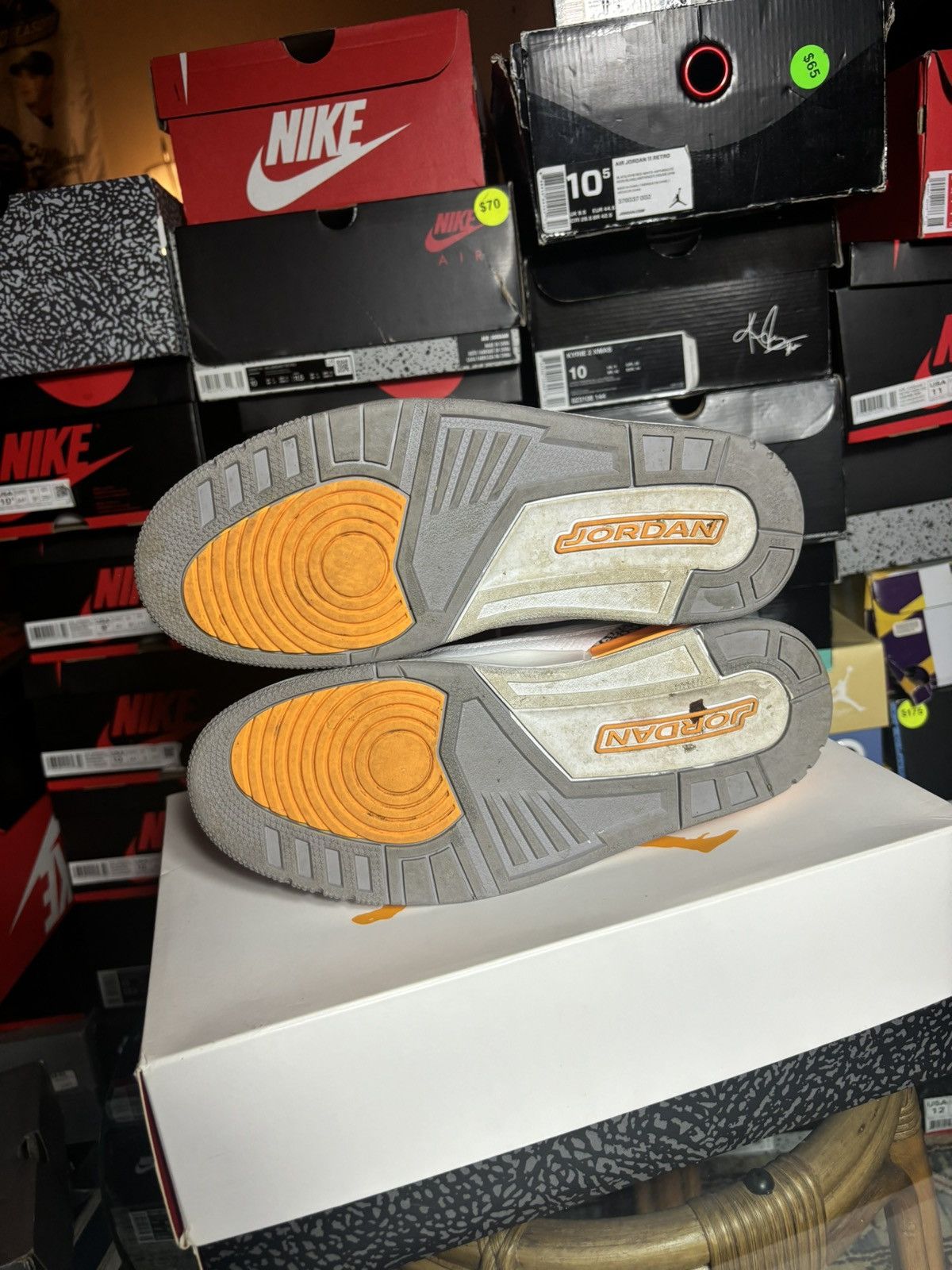 Jordan Brand Jordan 3 laser orange size 11 W 9.5 M Size US 11 / EU 44 - 8 Thumbnail