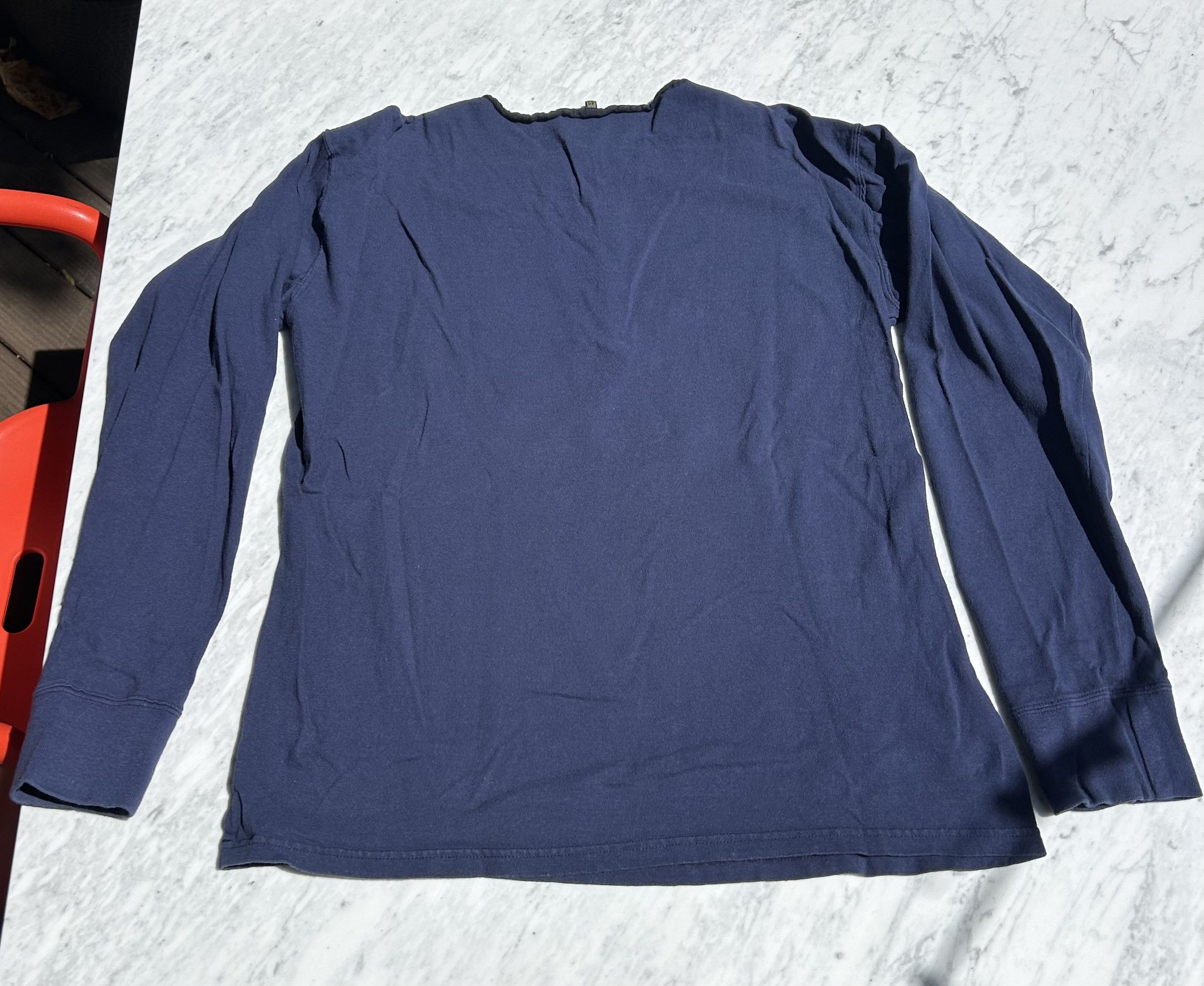 Nigel Cabourn Nigel Cabourn LS cotton henley Size US M / EU 48-50 / 2 - 4 Thumbnail