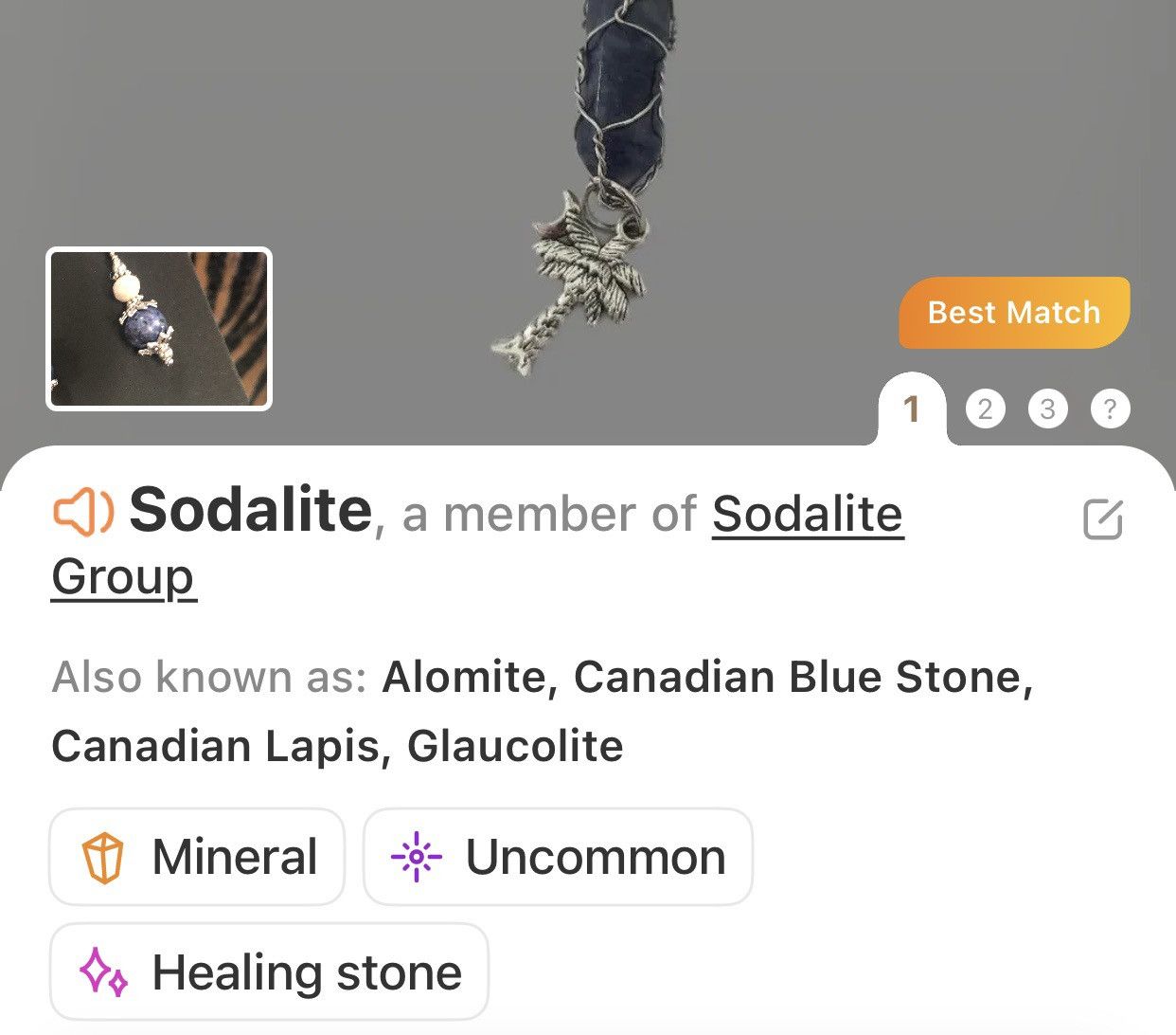 Handmade Handcrafted elegant bead capped sodalite faceted earrings Size ONE SIZE - 5 Thumbnail