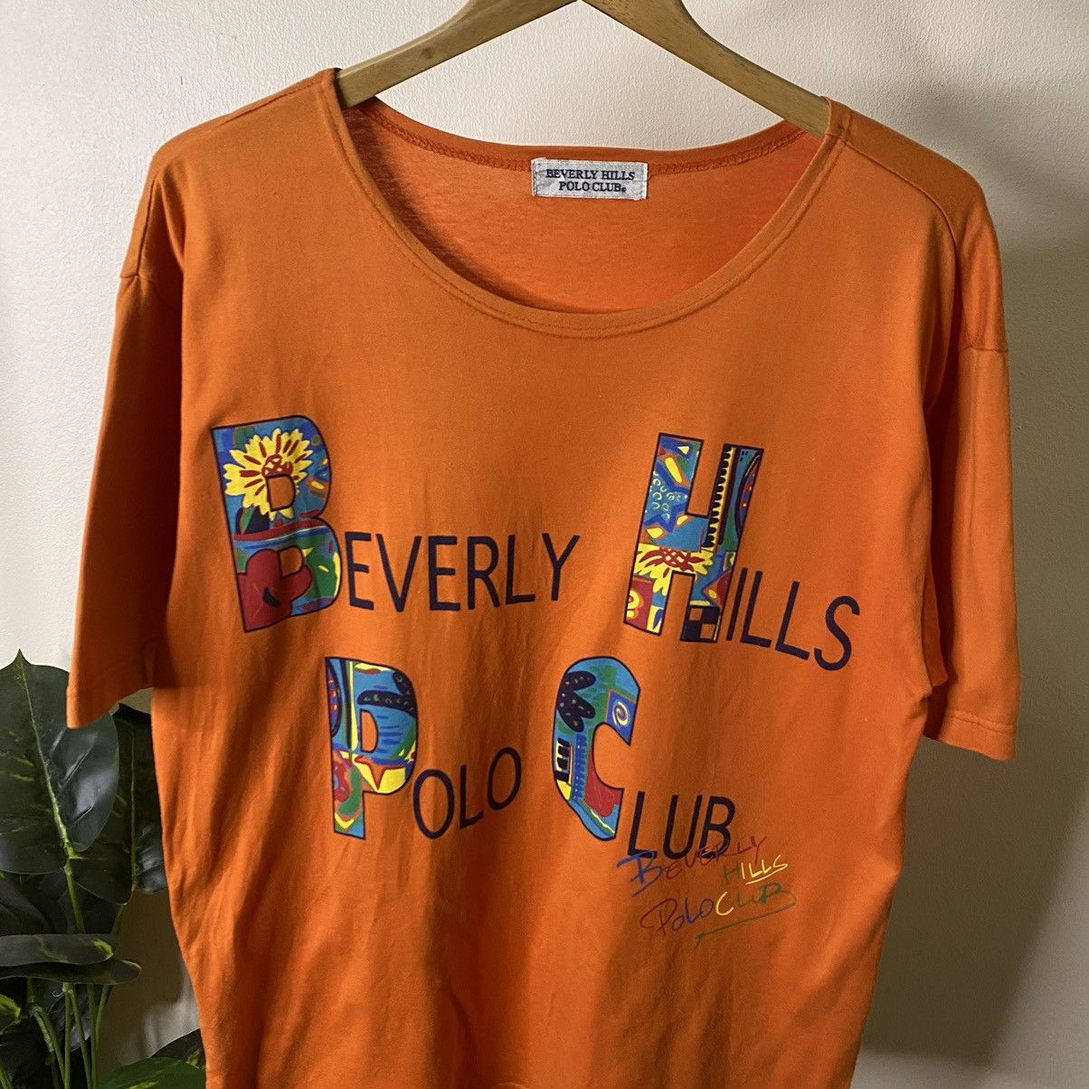 Beverly Hills Polo Club × Vintage Vintage 1990s Beverly Hills Polo Club Tee Size US M / EU 48-50 / 2 - 2 Thumbnail