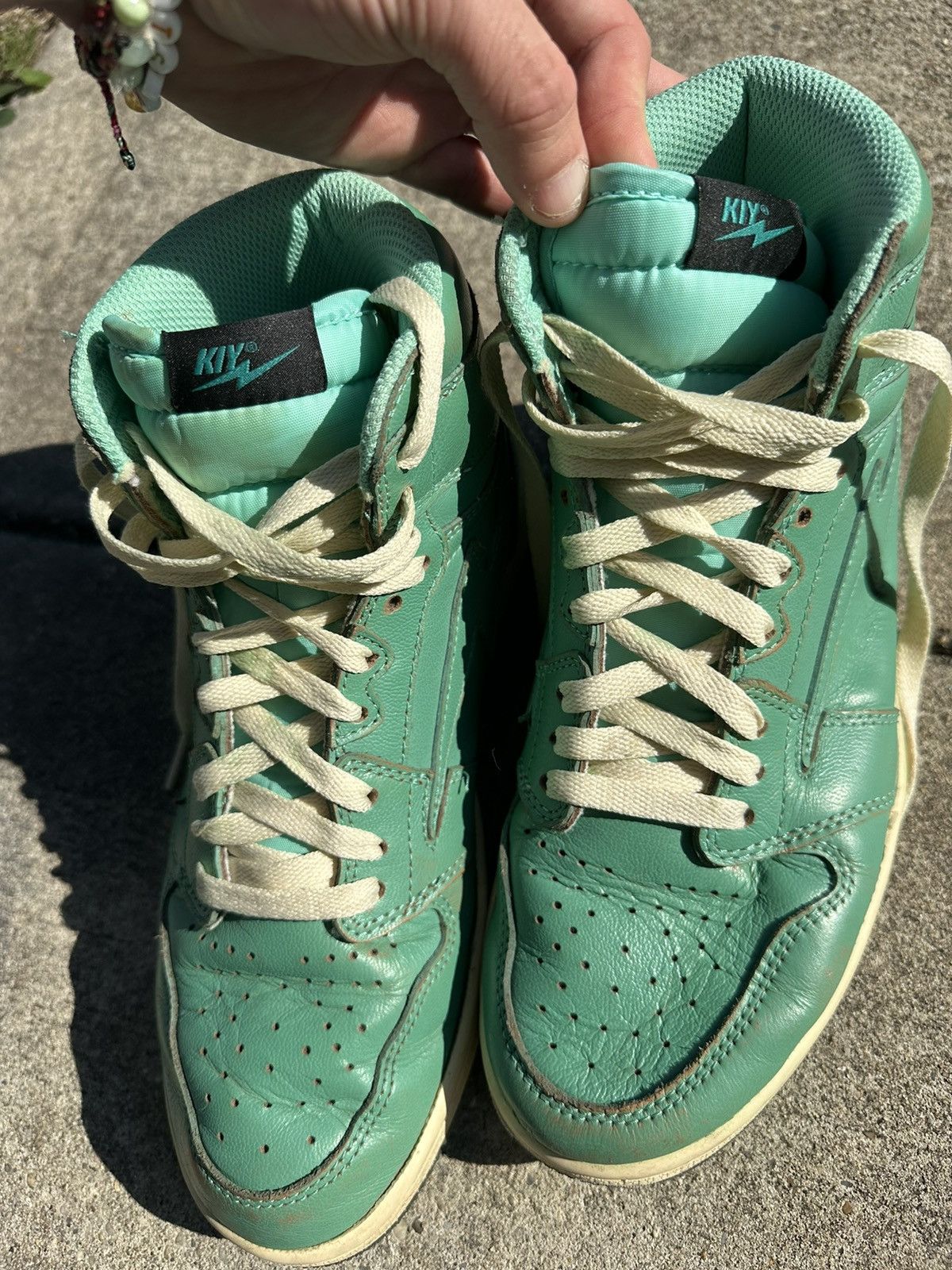 Reves Paris Reves Paris Sport KIY 85 Hi - Liberty Green / Ivory Size US 8.5 / EU 41-42 - 7 Thumbnail