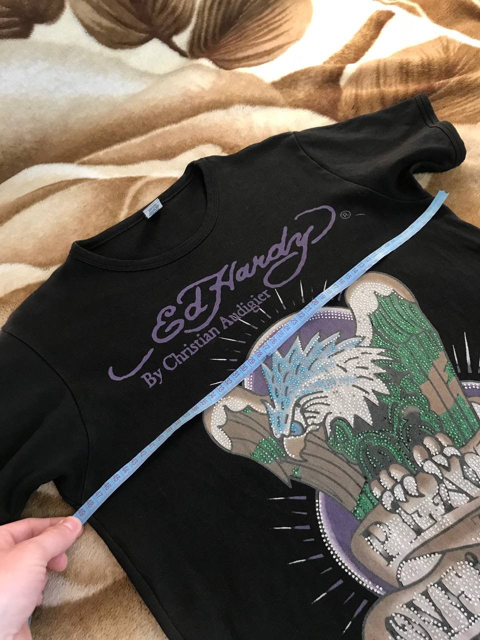 Ed Hardy 🔥 Vintage Ed Hardy Christian Audigier Affliction T Shirt Y2K Size US M / EU 48-50 / 2 - 14 Thumbnail