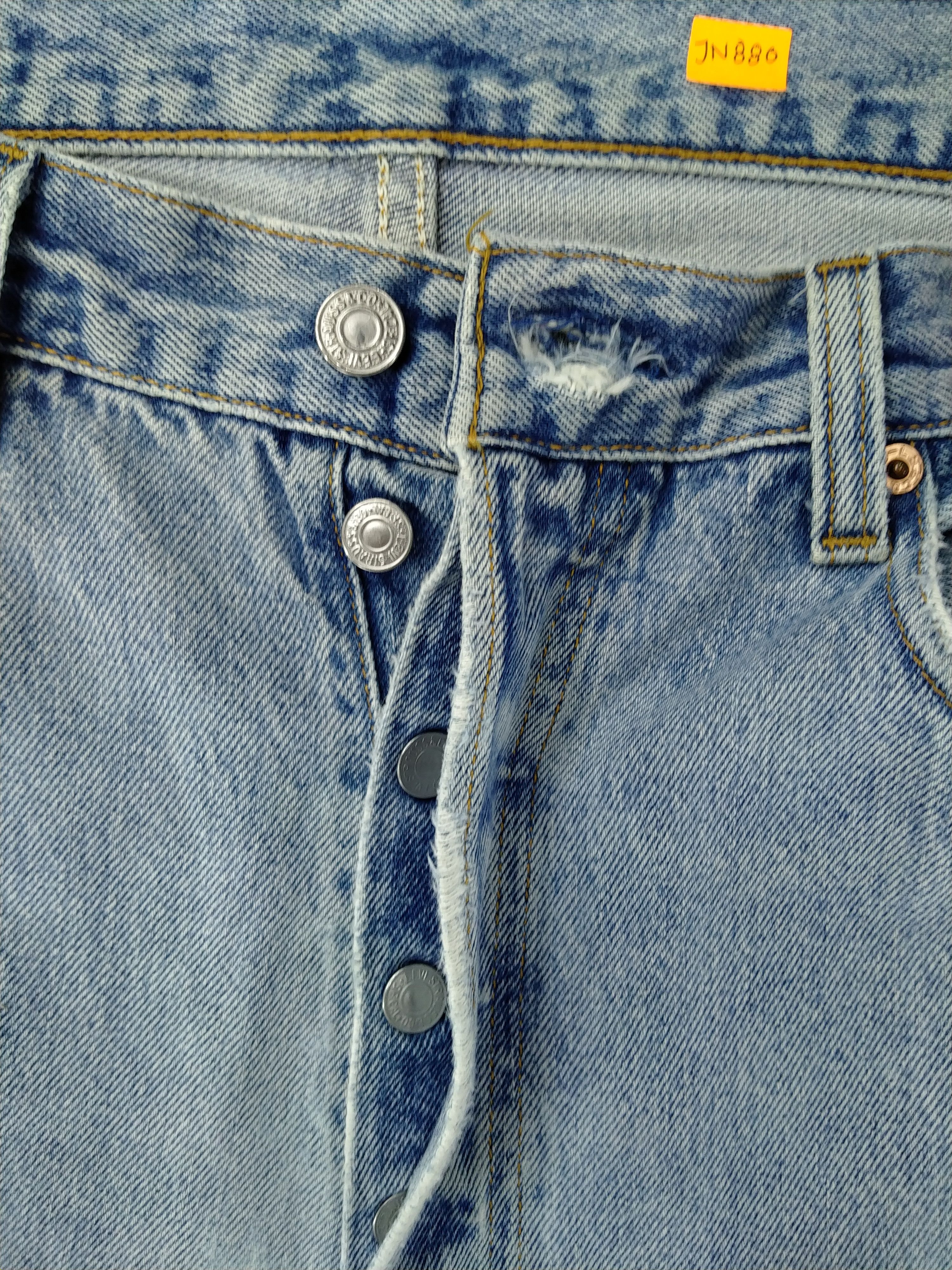 Levi's 90s Light Wash Vintage Levi's 501 USA 33x31 Denim -JN880 Size US 33 - 6 Thumbnail