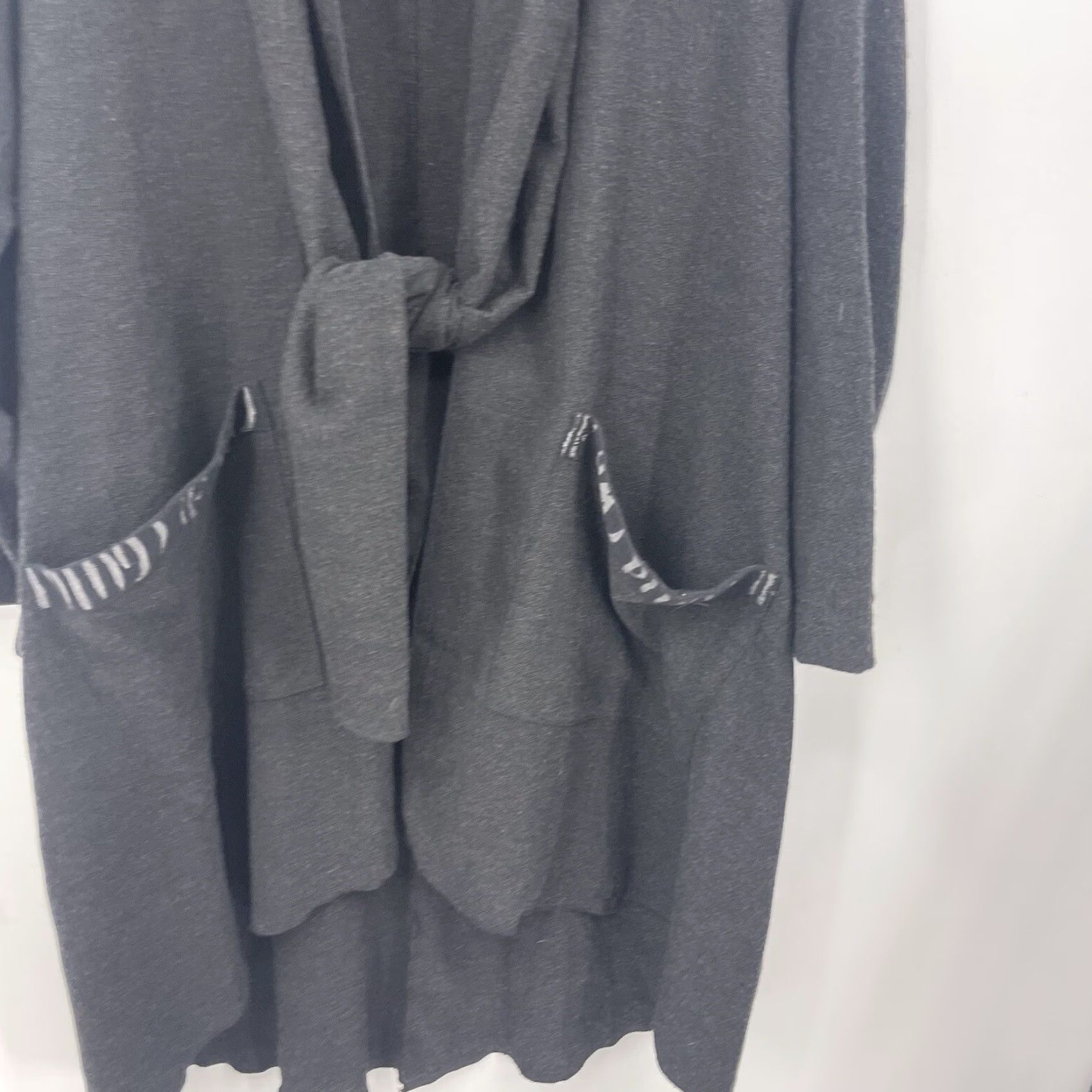 Vintage Luukaa Sweater Womens Large Open Front Cardigan Kimono Quiet Lux Lagenlook READ Size L / US 10 / IT 46 - 7 Thumbnail