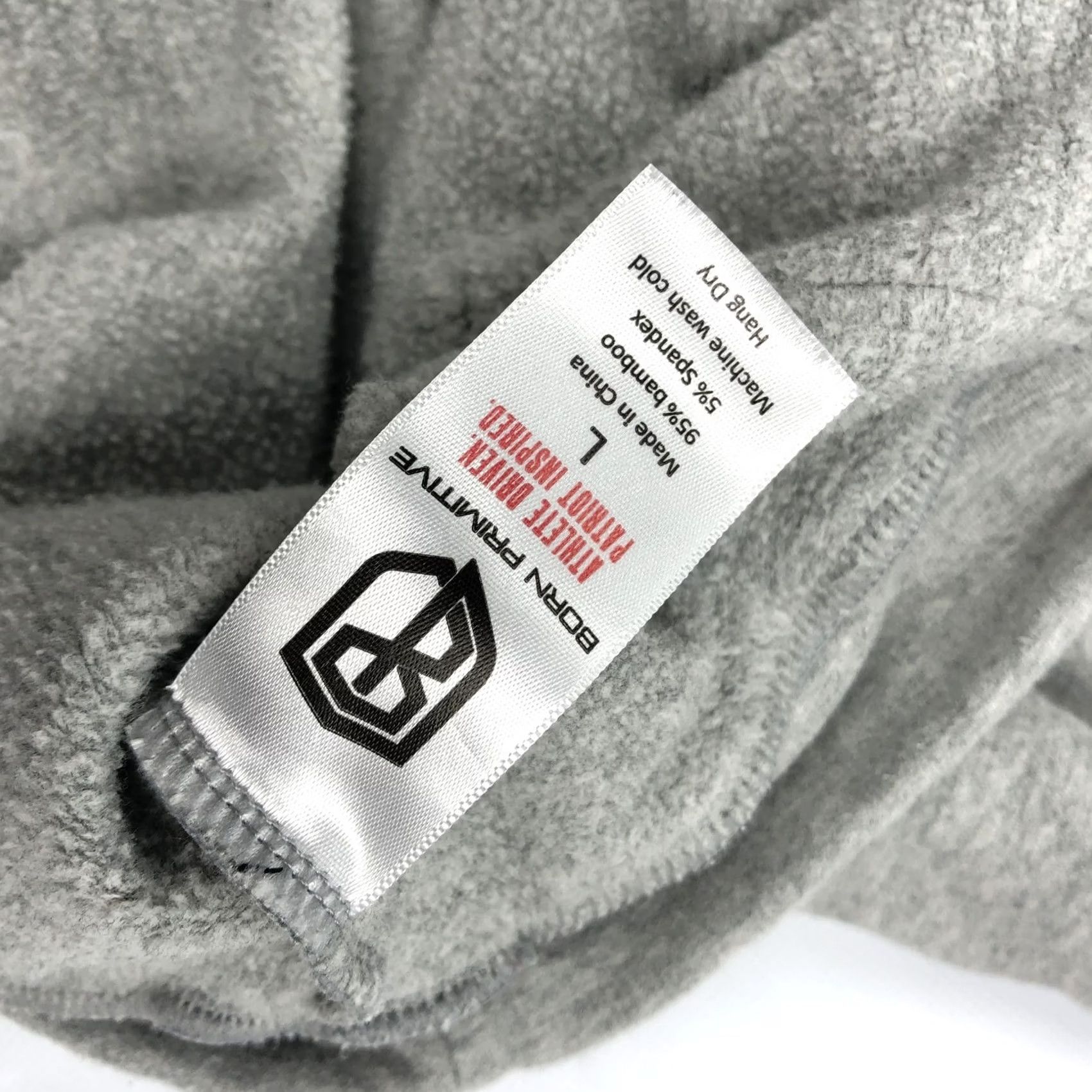 Primitive Born Primitive Hoodie Mens L Gray Pullover Hooded Logo Drawstring Athletic Athleisure Size US L / EU 52-54 / 3 - 5 Thumbnail