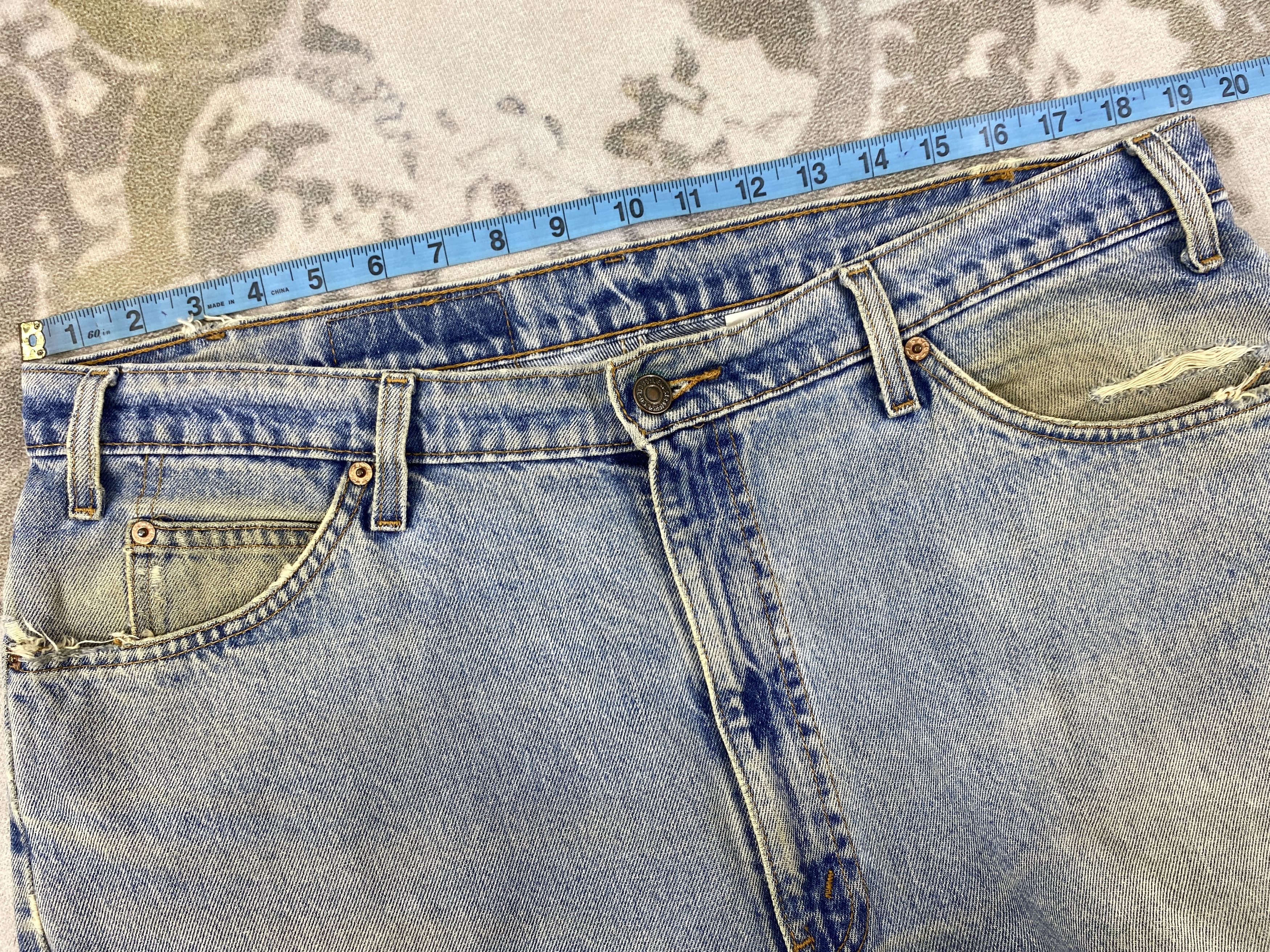 Levi's Light Blue Wash Vintage Levi's 560 38x30.5 Denim -JN1950 Size US 38 / EU 54 - 5 Thumbnail