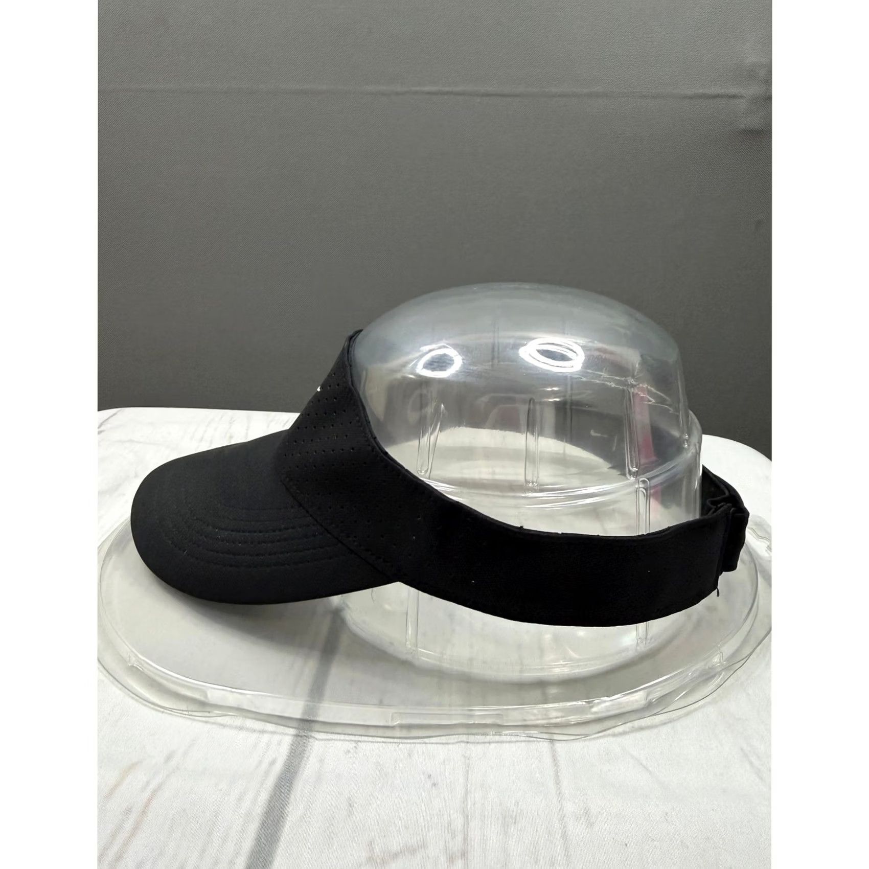 Nike Nike Visor Unisex Black Dri-FIT Perforated Adjustable Athletic Hat OSFM Size ONE SIZE - 3 Thumbnail