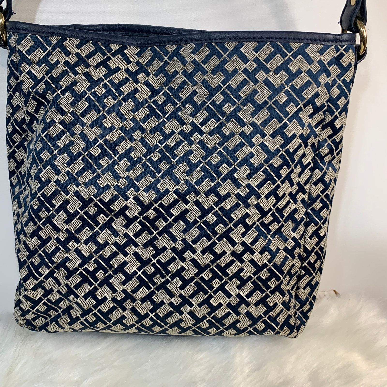 Tommy Hilfiger Tommy Hilfiger Blue Purse Size ONE SIZE - 3 Thumbnail