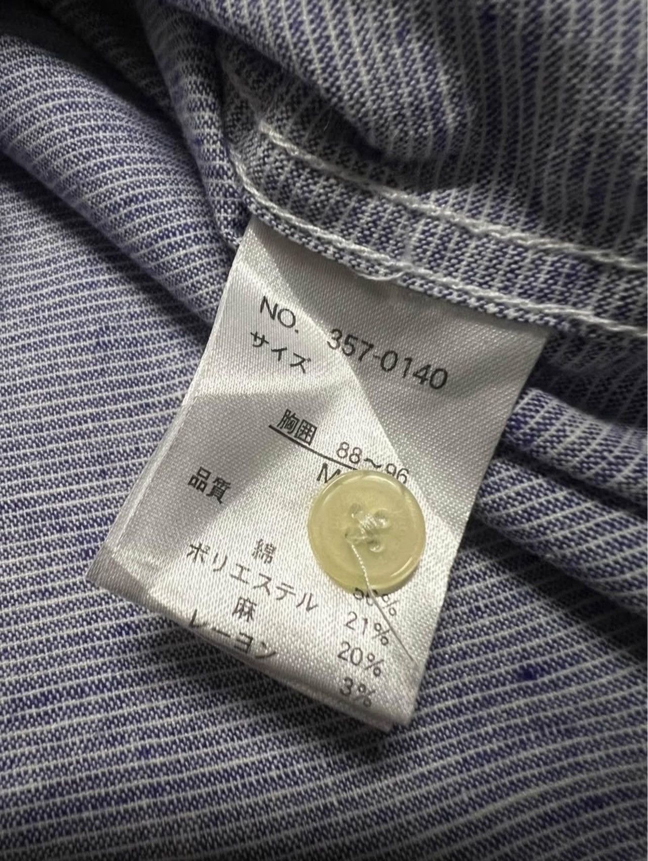 Japanese Brand Valman Men’s Short Sleeve Shirts Size US M / EU 48-50 / 2 - 8 Thumbnail