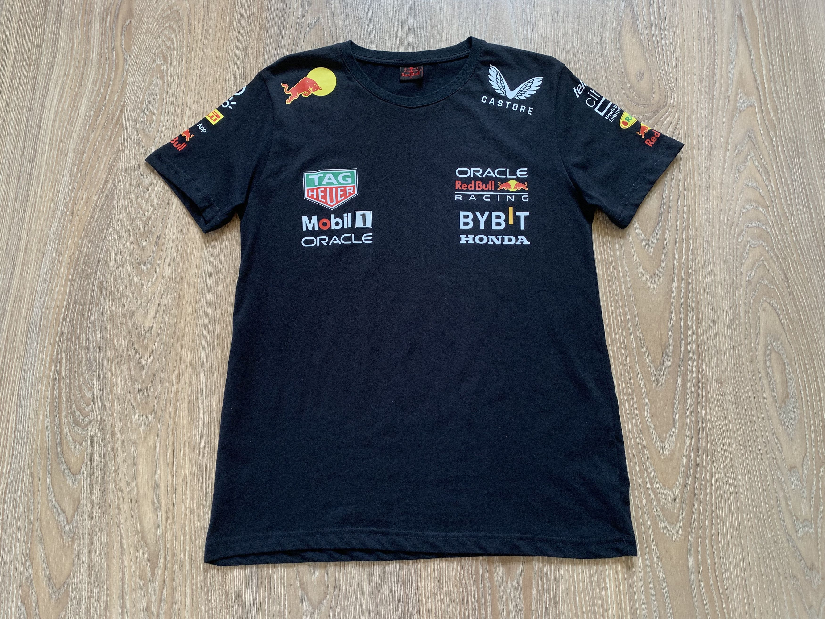 Designer × Red Bull × Vintage Vintage Red Bull Castore Cotton Printed T-Shirt Size US S / EU 44-46 / 1 - 2 Thumbnail